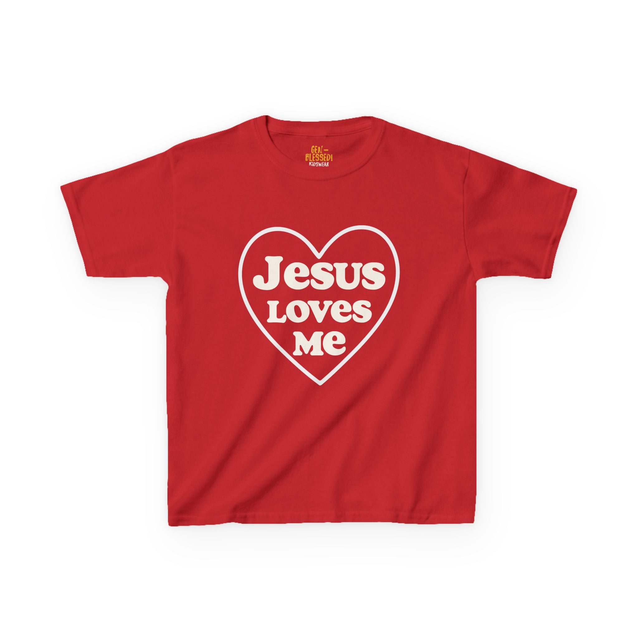 Jesus Loves Me | Kids Tee | Motivational Kids Shirt, Gifts for Young Dreamers, Casual Kids Clothing, Back to School Tee, Kids Hustle Tee