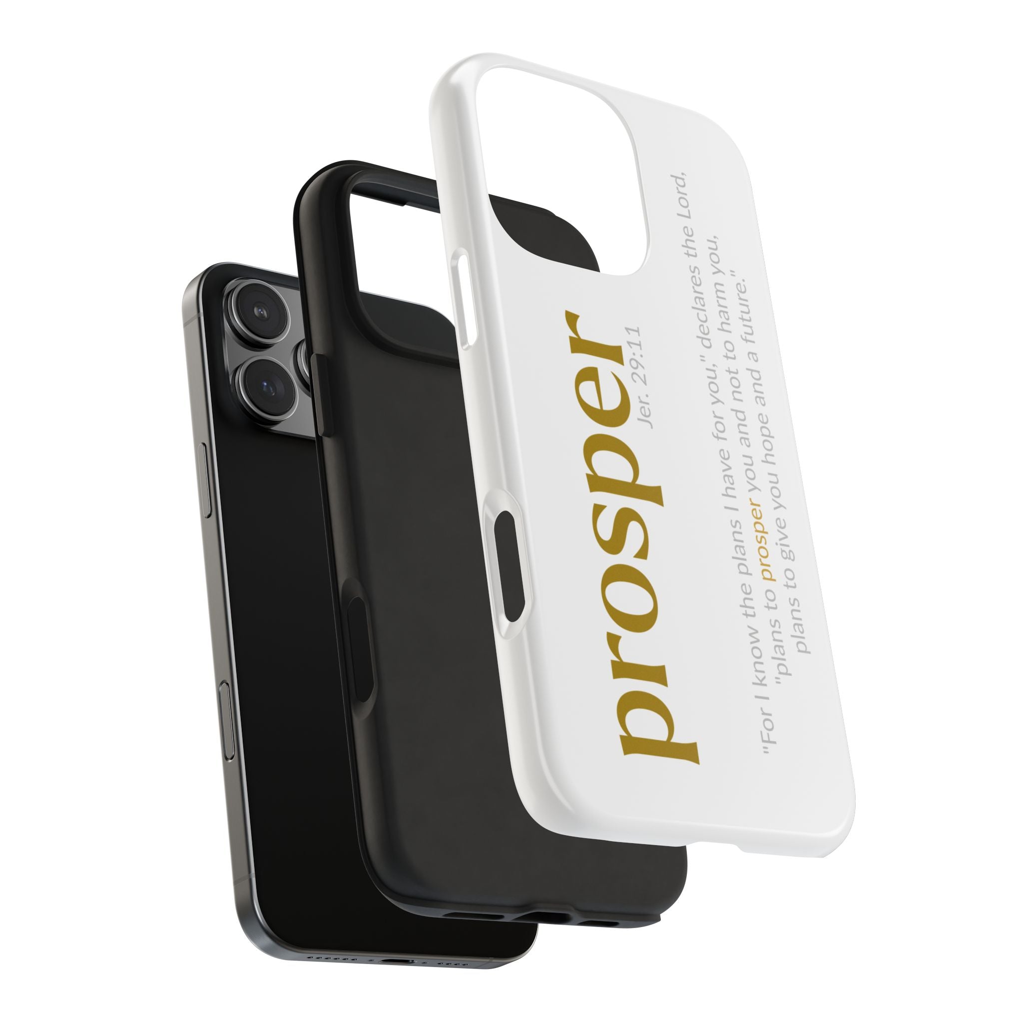 PROSPER 29:11 COLLECTION | Tough Phone Case | (Jeremiah 29:11)