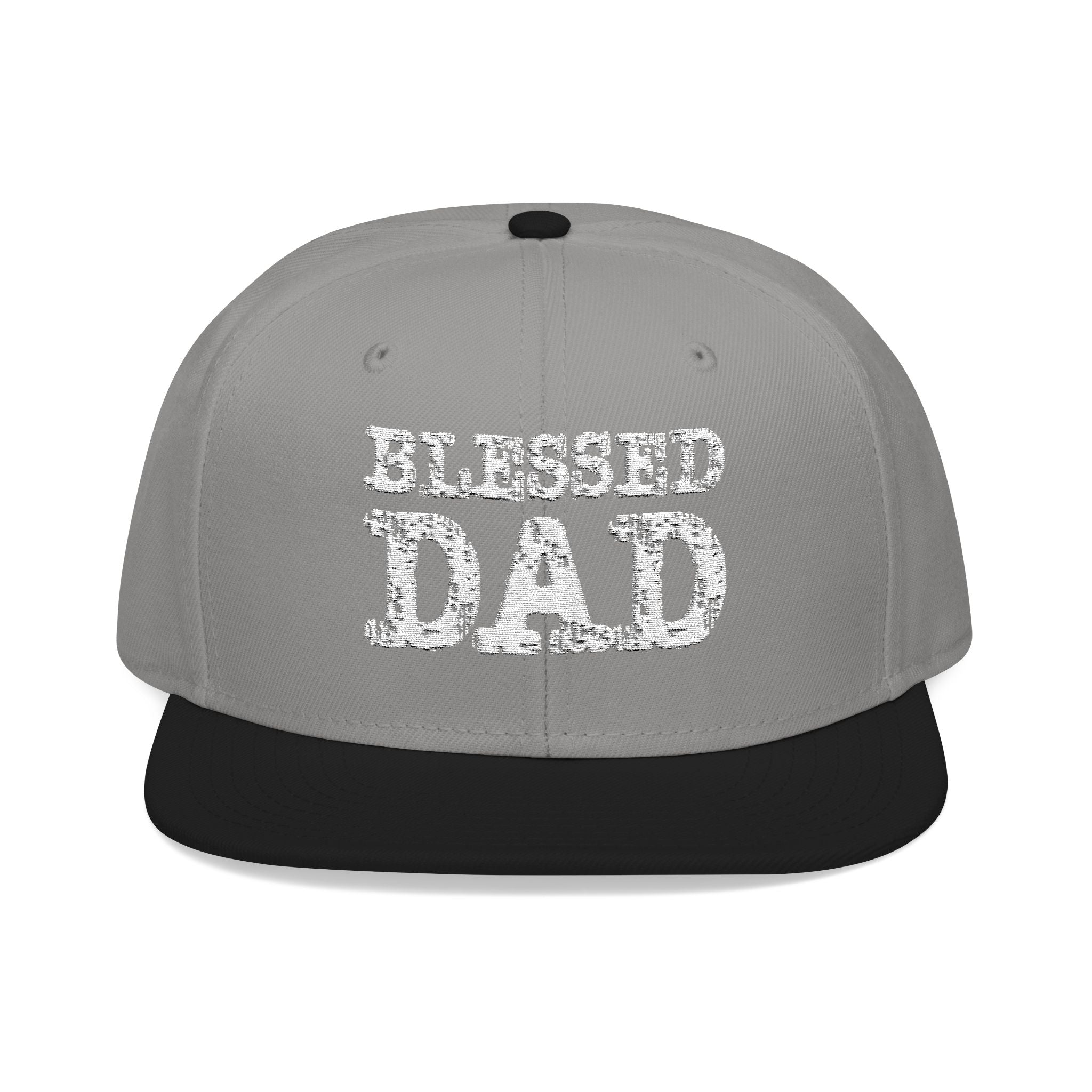 BLESSED DAD | Snapback Hat | Embroidered Cap for Father's Day, Gift for Dads, Trendy Father's Day Gift, Casual Everyday Wear