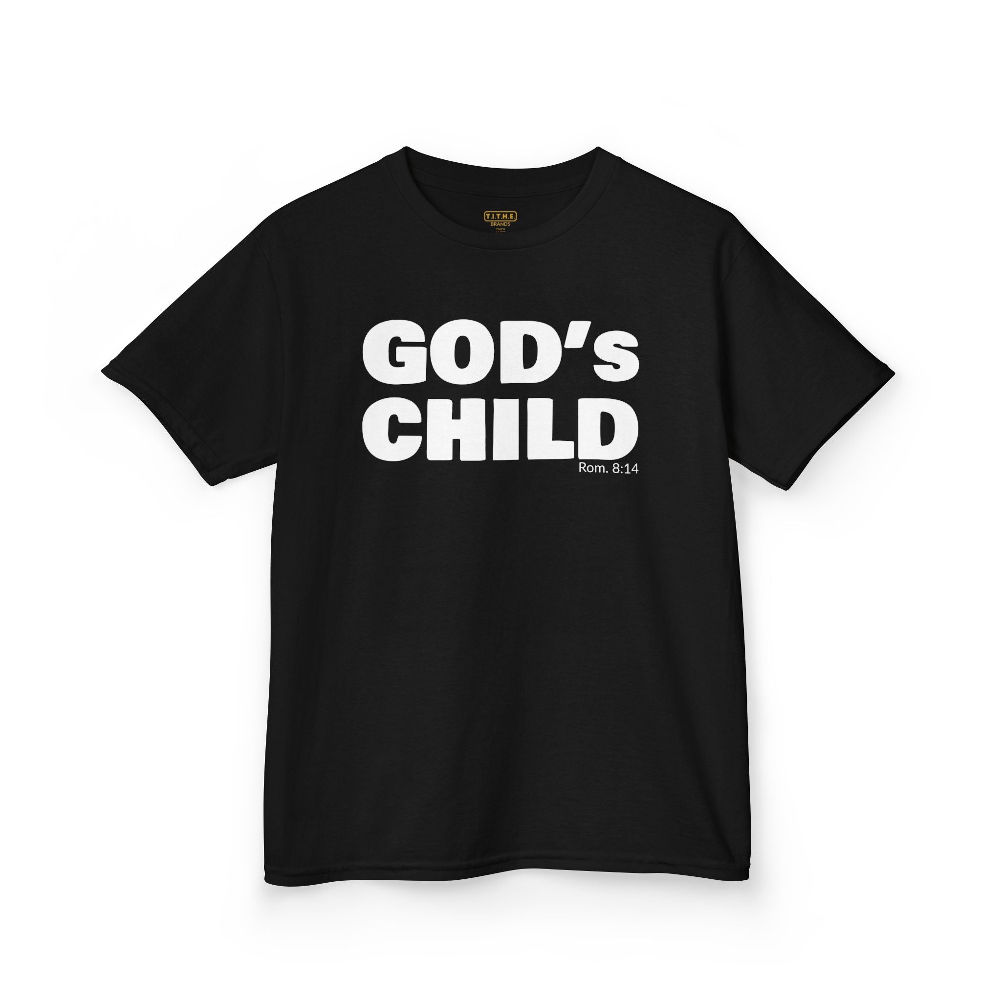 GOD'S CHILD! Collection | Inspirational Youth Tee-Shirt | (Romans 8:14)