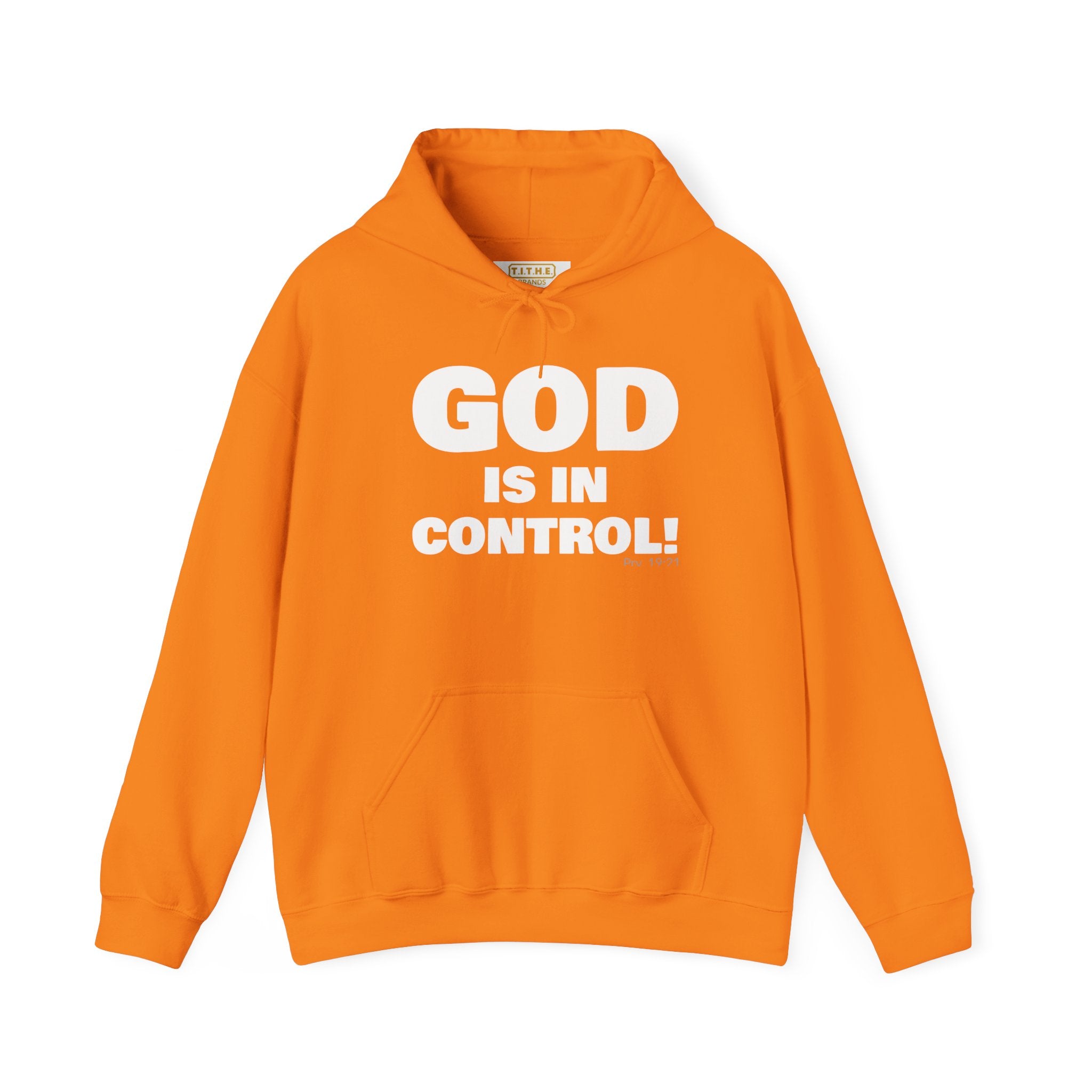GOD IS IN CONTROL! | Hoodie | (Proverbs 19:21)