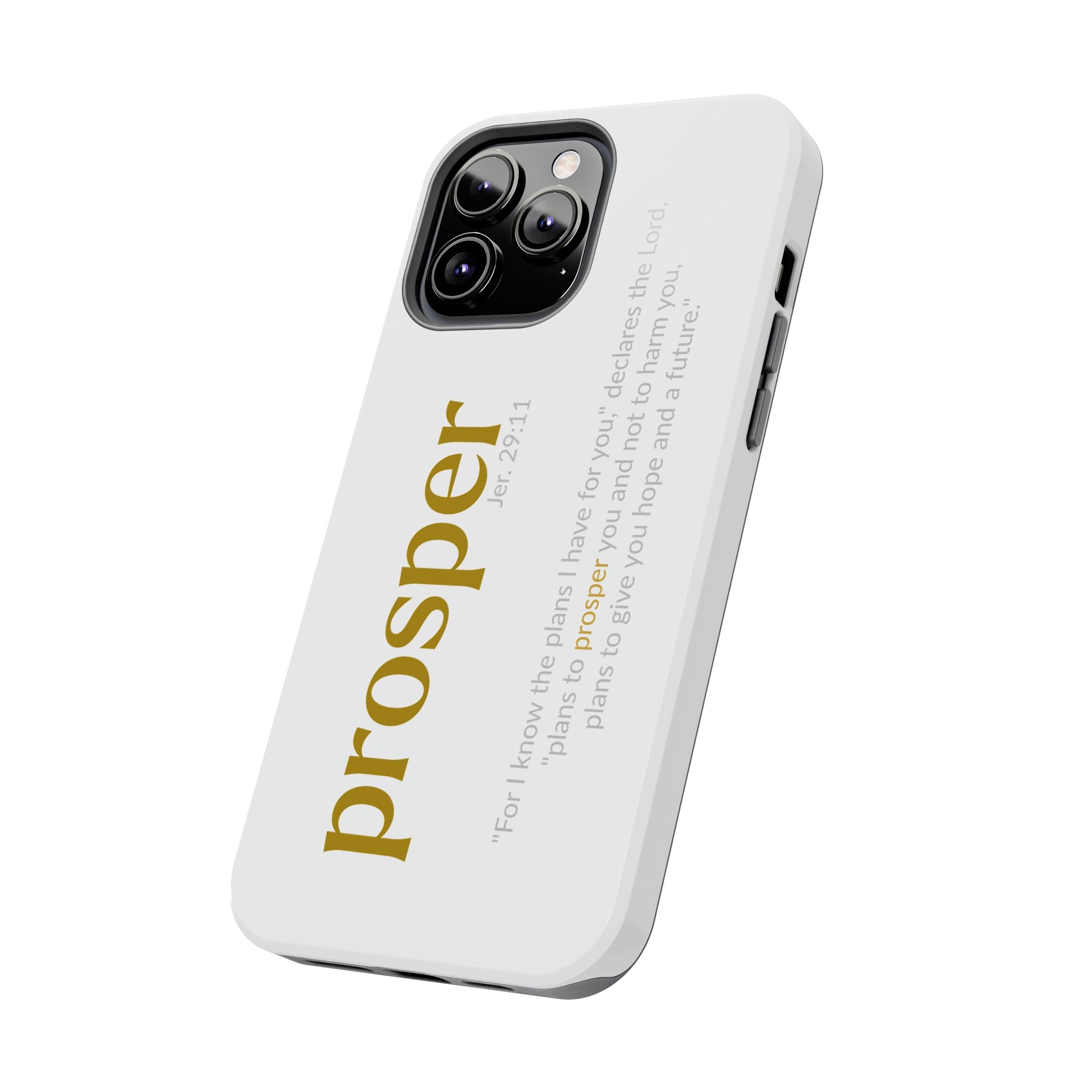 PROSPER 29:11 COLLECTION | Tough Phone Case | (Jeremiah 29:11)