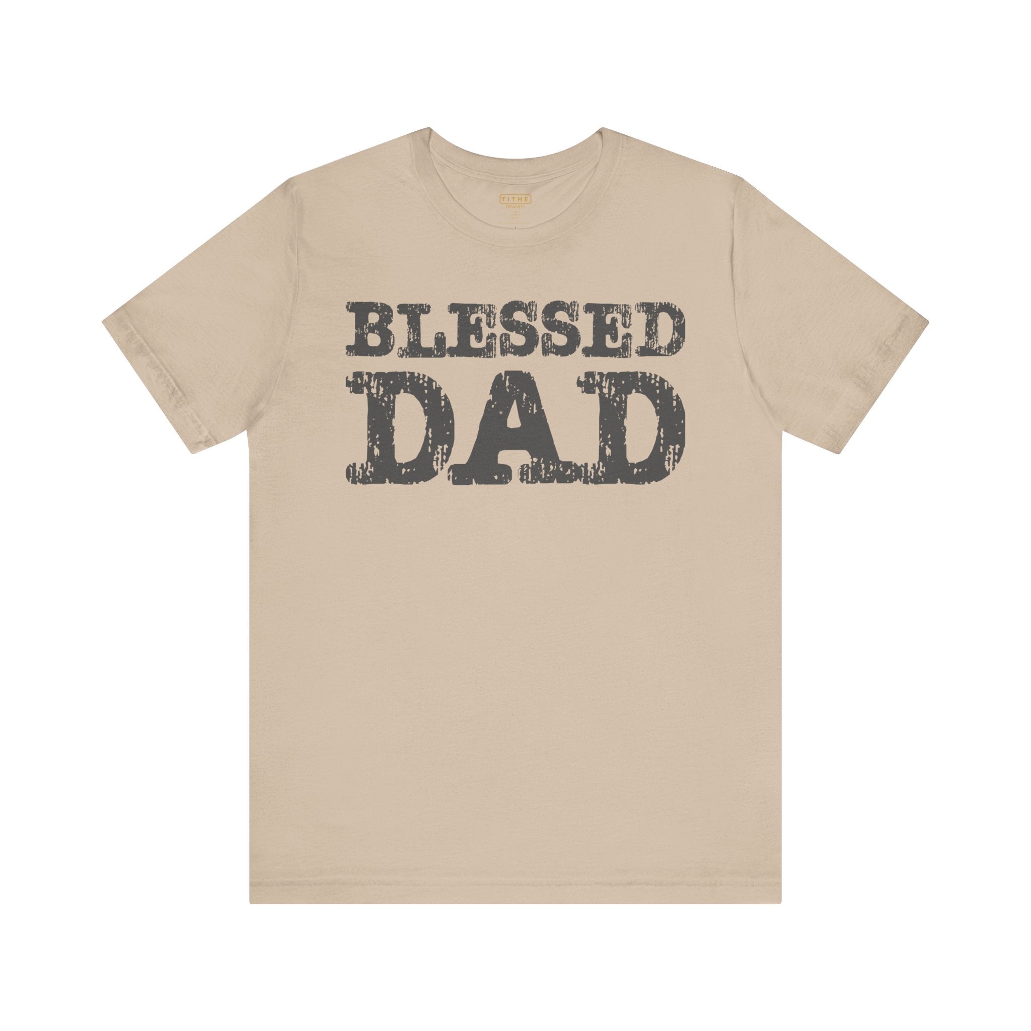 Blessed Dad Unisex Tee, Father's Day Gift, Dad Birthday Shirt, Casual Wear for Dads, Family Reunion Apparel, Comfortable T-Shirt