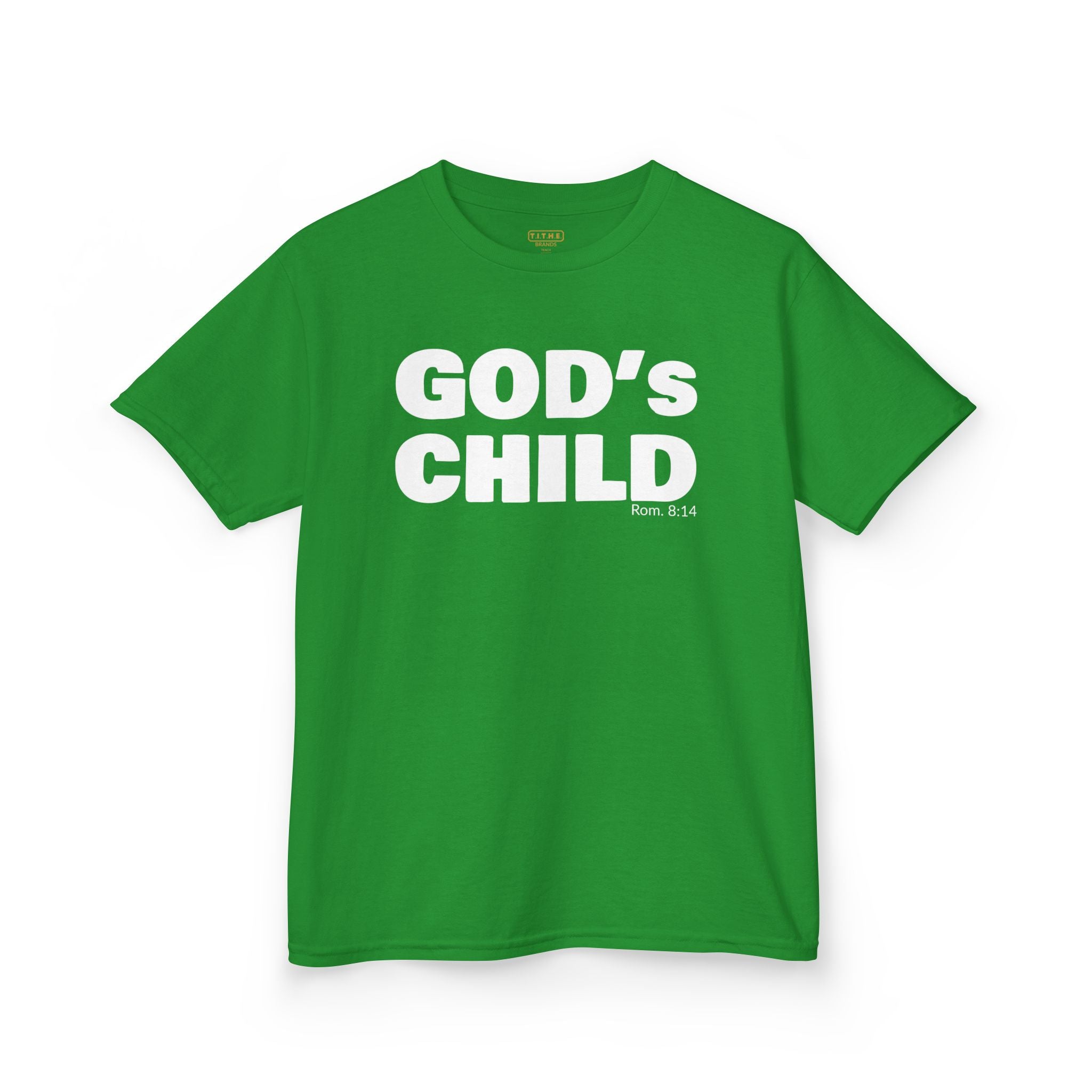 GOD'S CHILD! Collection | Inspirational Youth Tee-Shirt | (Romans 8:14)