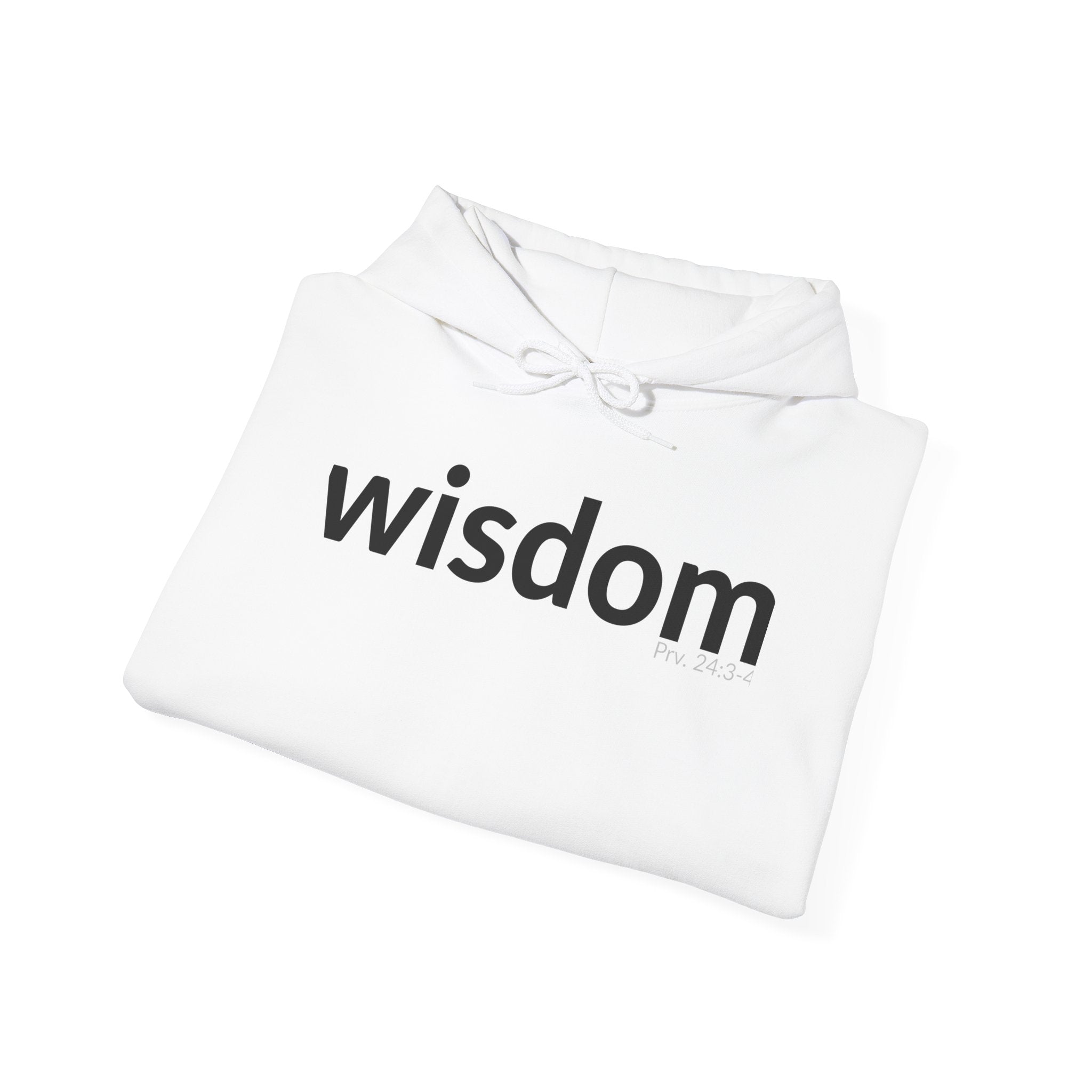 WISDOM | Faithware Collection – Hoodie | (Proverbs 24:3-4)