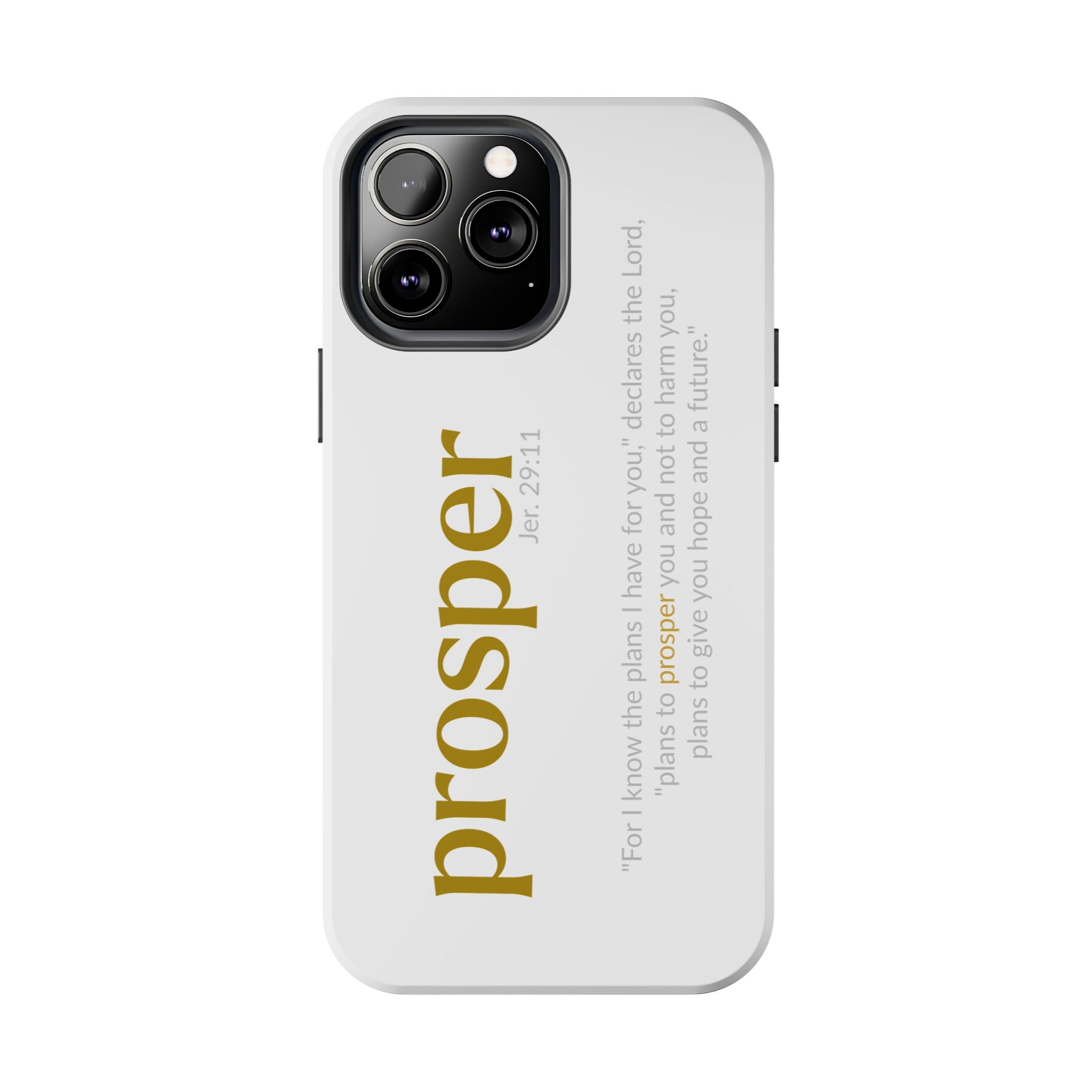 PROSPER 29:11 COLLECTION | Tough Phone Case | (Jeremiah 29:11)