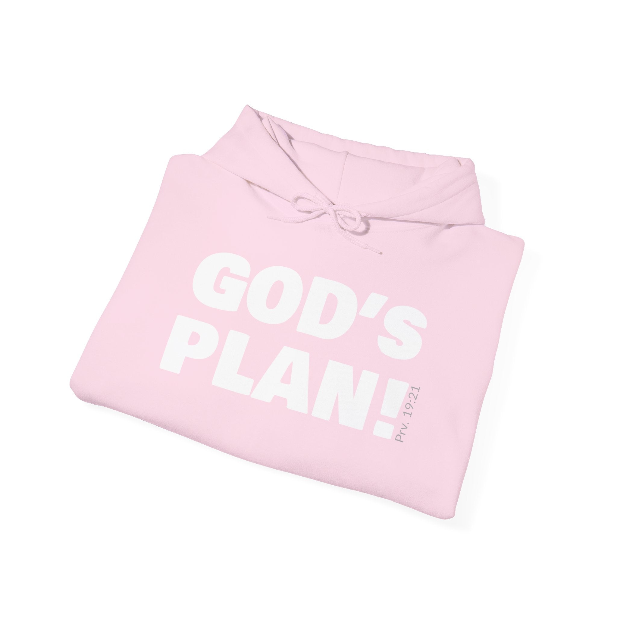 GOD'S PLAN! Collection | Unisex Hoodie | (Proverbs 19:21 )