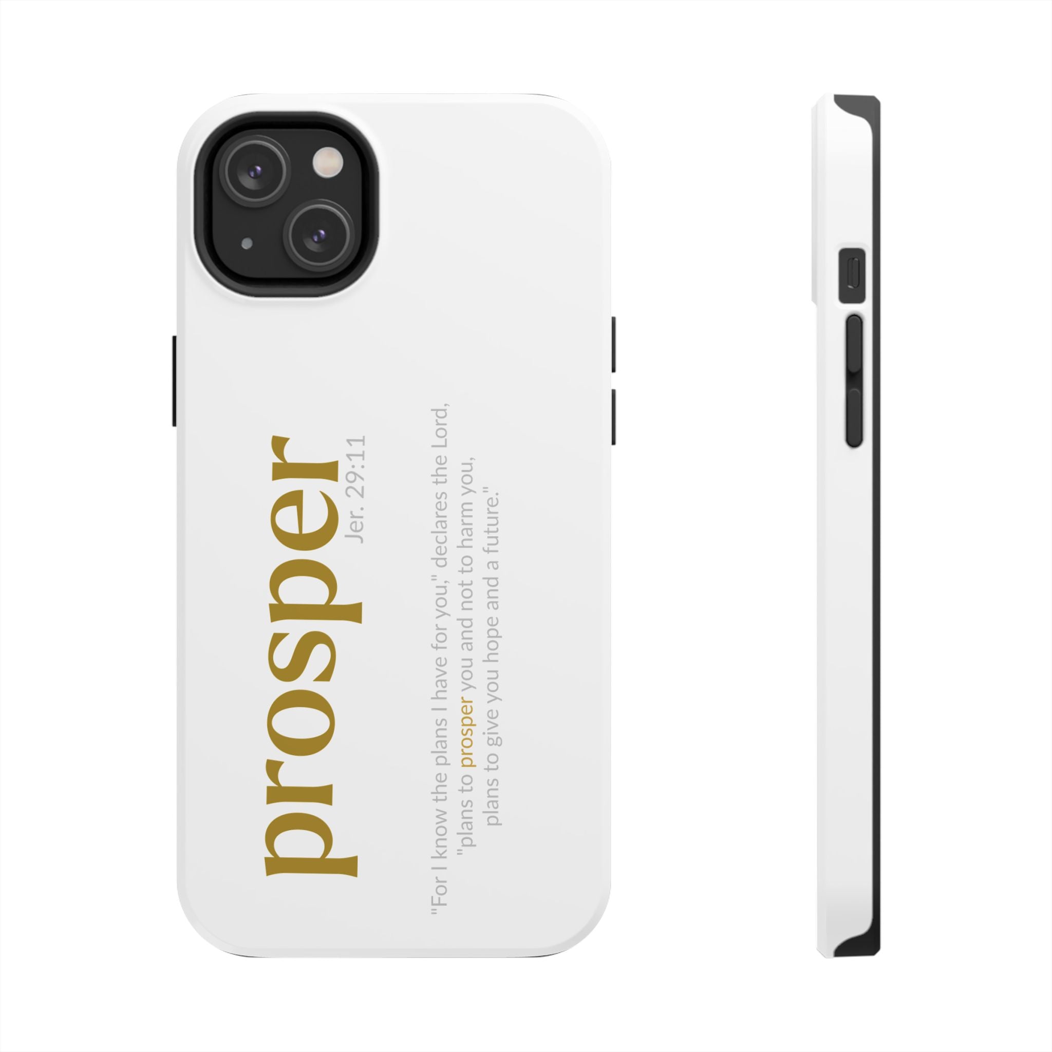 PROSPER 29:11 COLLECTION | Tough Phone Case | (Jeremiah 29:11)