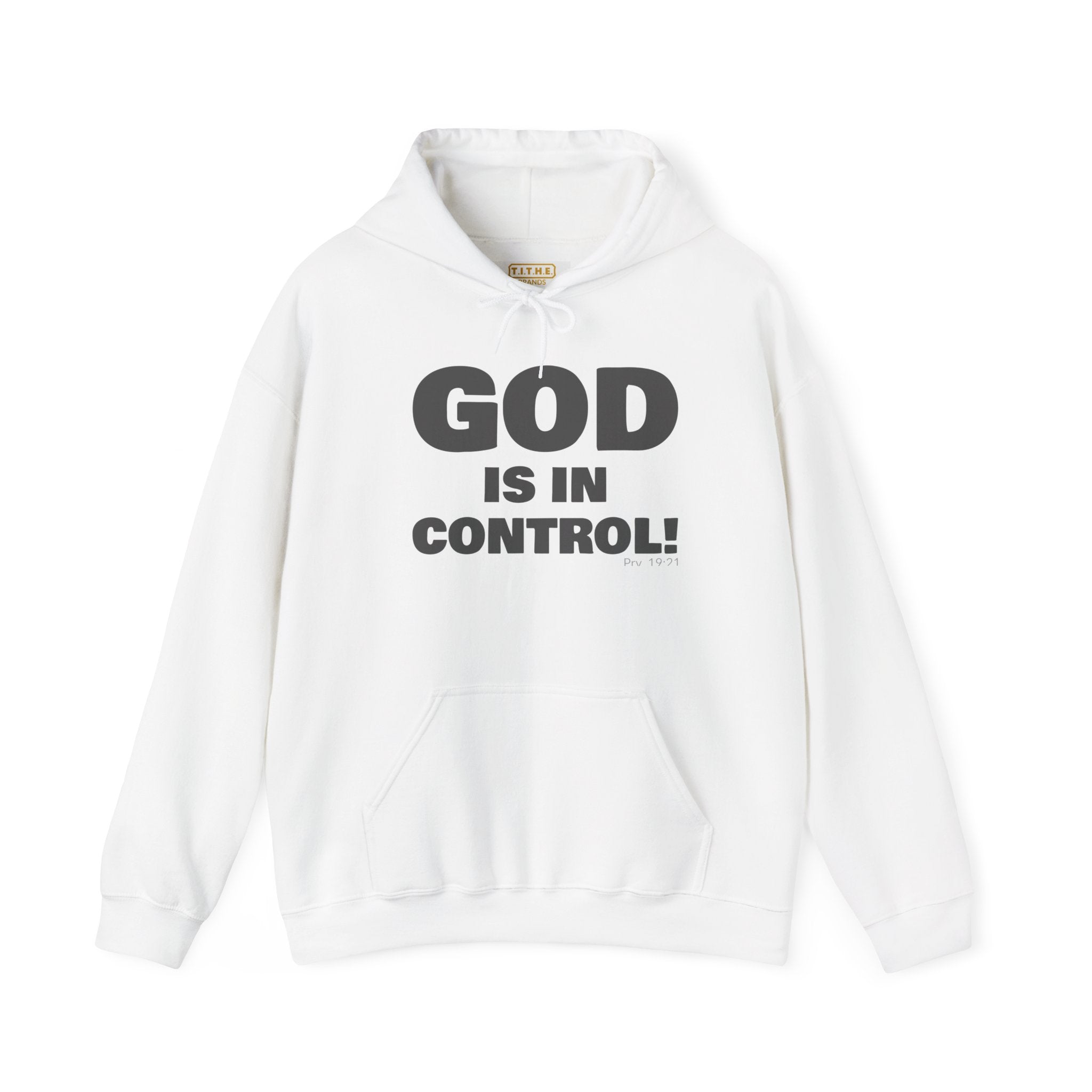 GOD IS IN CONTROL! | Hoodie | (Proverbs 19:21)
