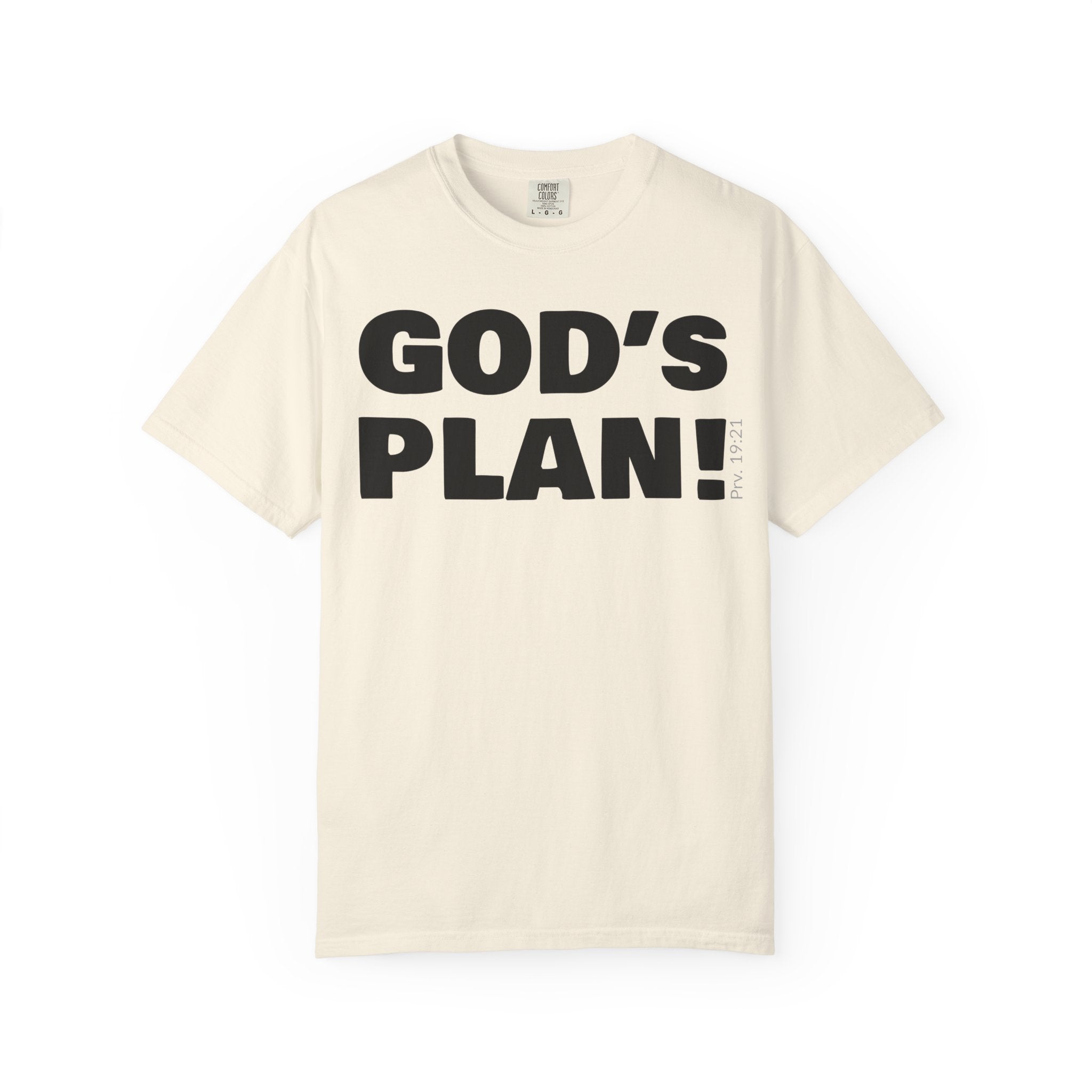 GOD'S PLAN! | Unisex T-Shirt | (Proverbs 19:21)