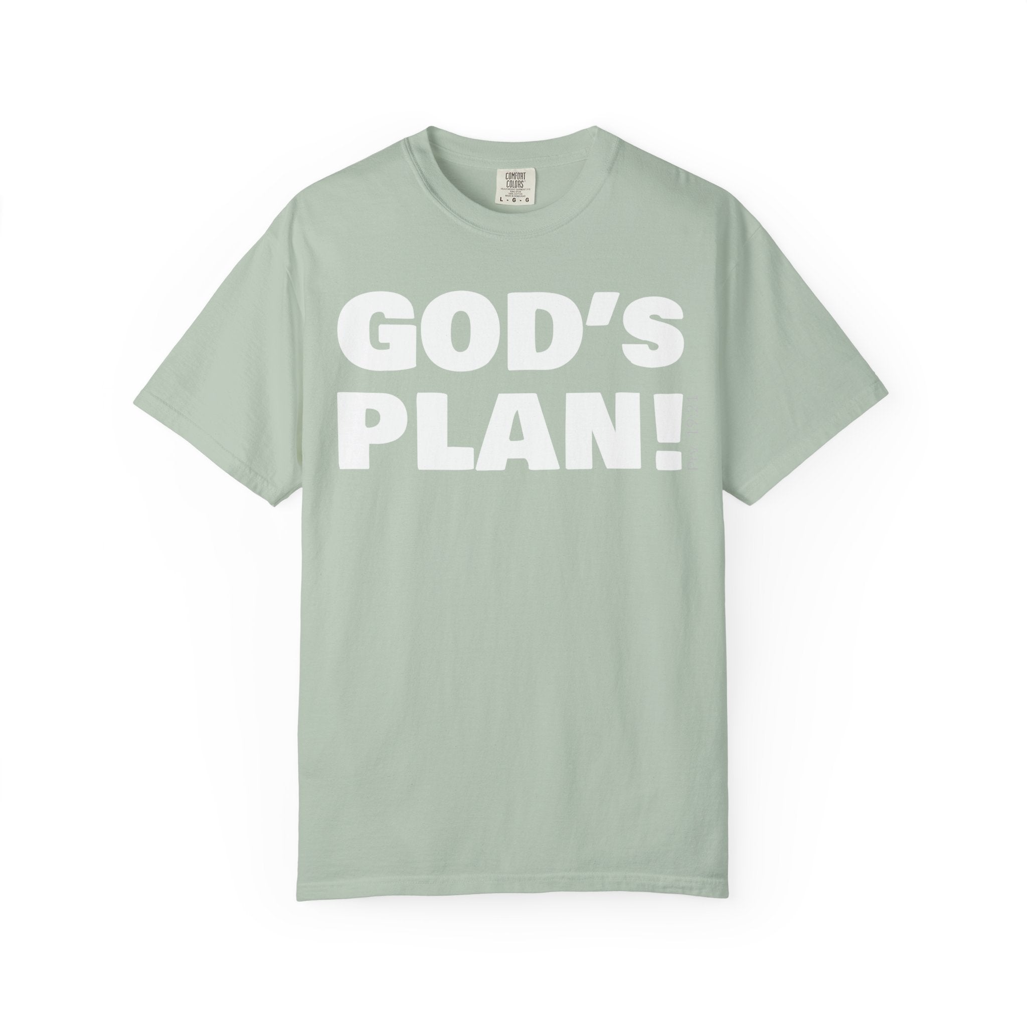 GOD'S PLAN! | Unisex T-Shirt | (Proverbs 19:21)