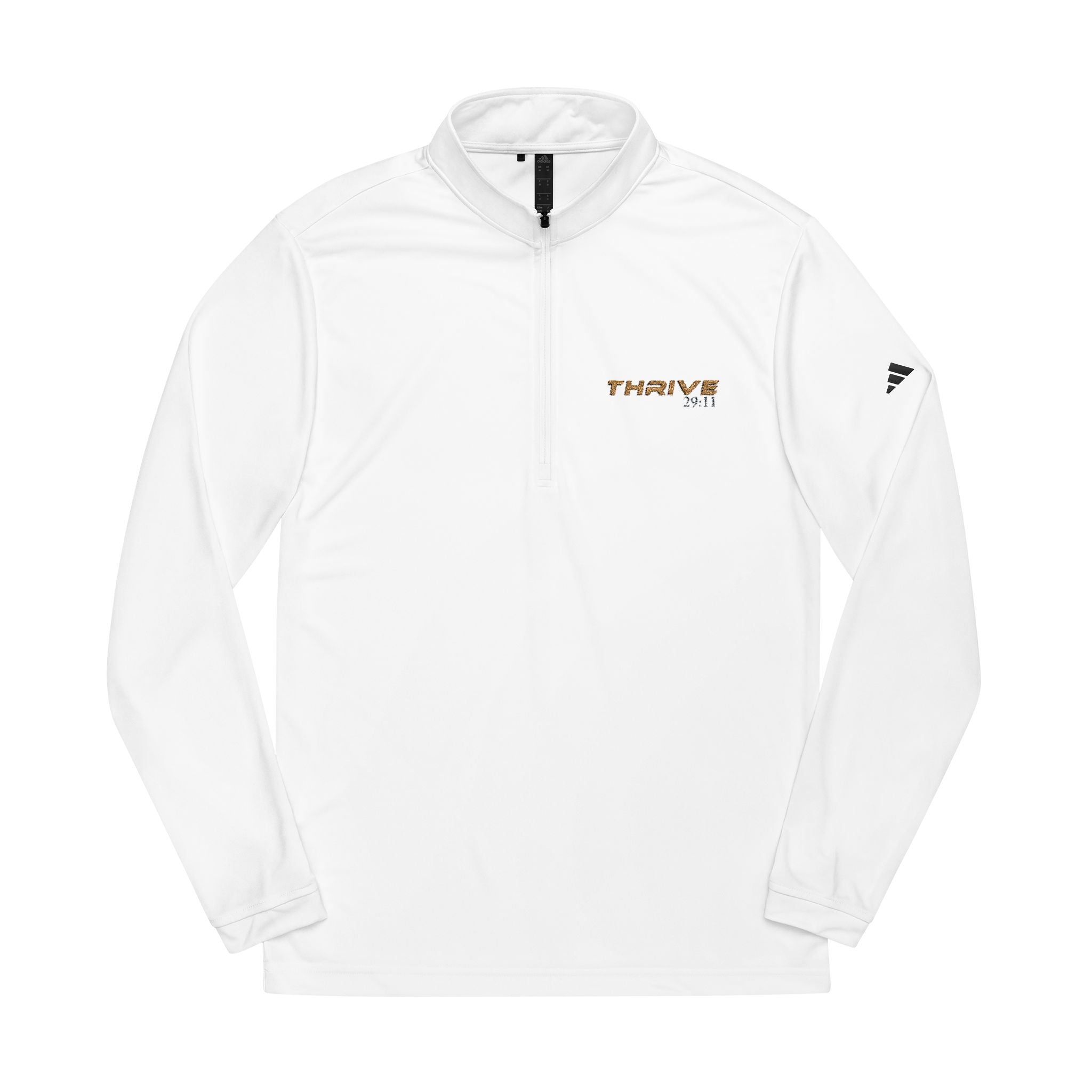 The THRIVE 29:11 Collection Adidas® Quarter-Zip Pullover (Embroidered)