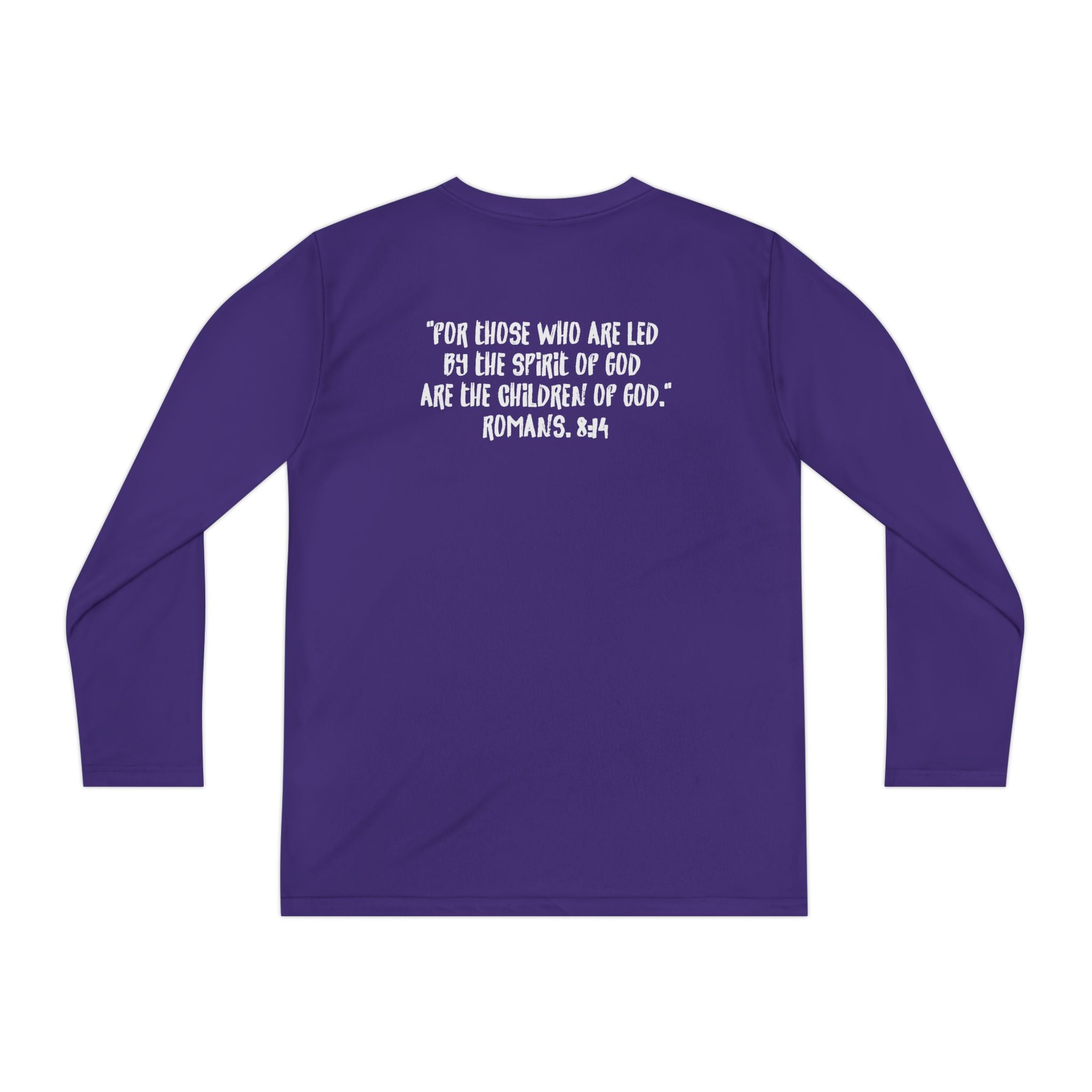GOD'S CHILD! Collection | Youth Long Sleeve Tee | (Romans 8:14)