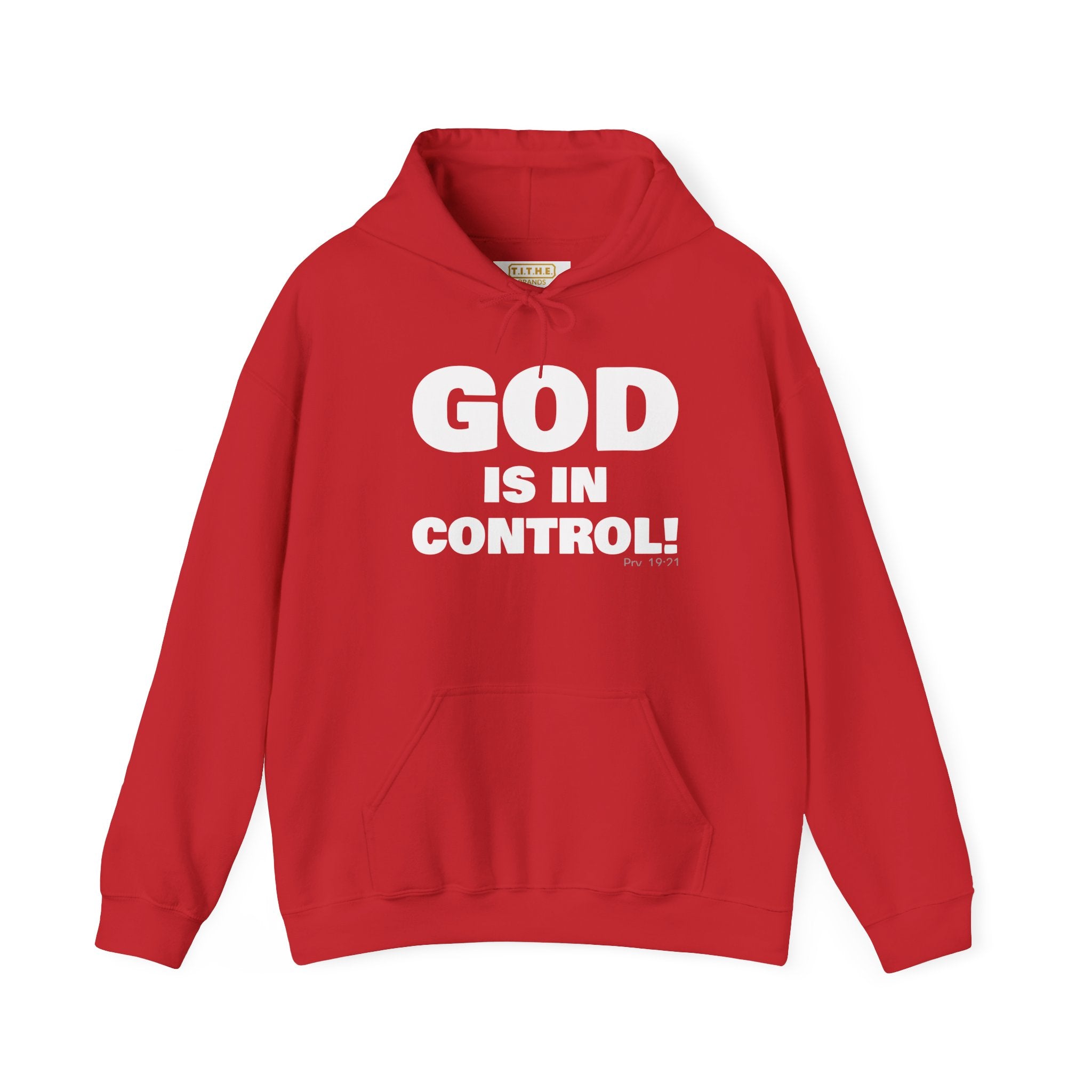 GOD IS IN CONTROL! | Hoodie | (Proverbs 19:21)