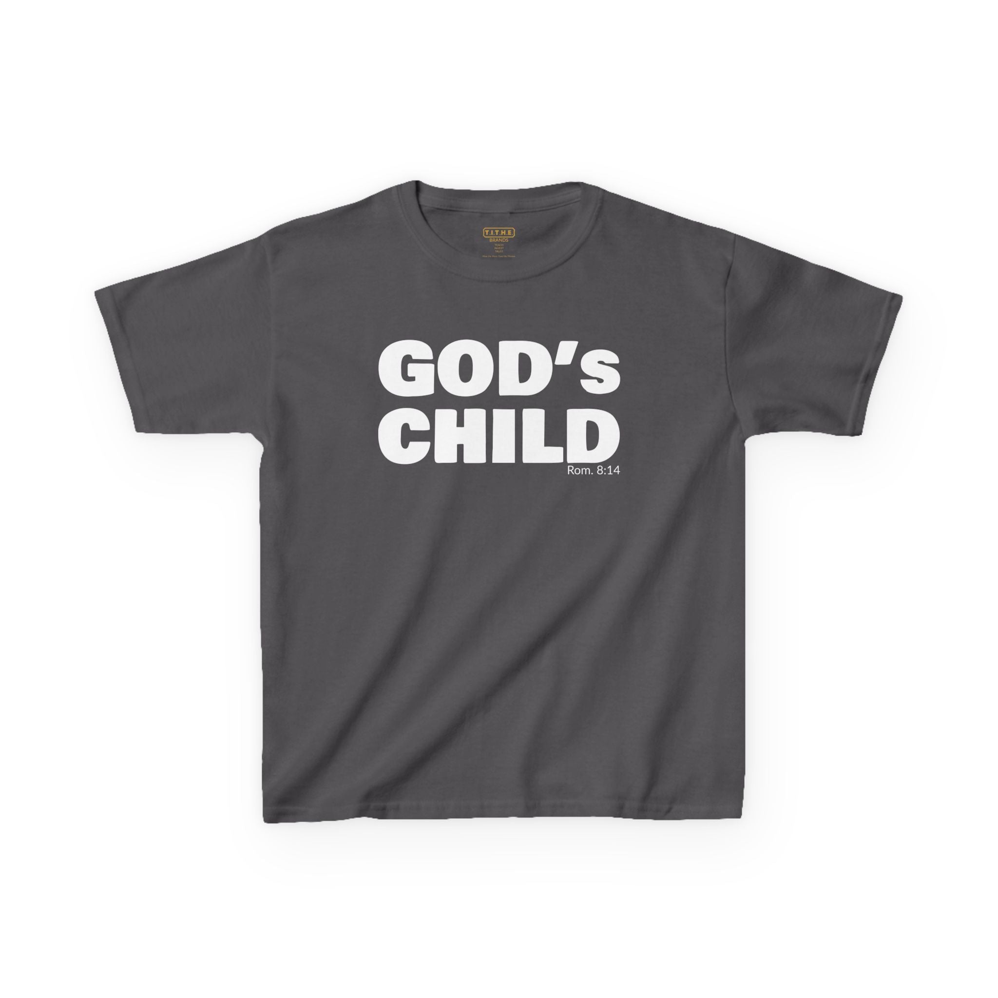 GOD'S CHILD! Collection | Inspirational Youth Tee-Shirt | (Romans 8:14)