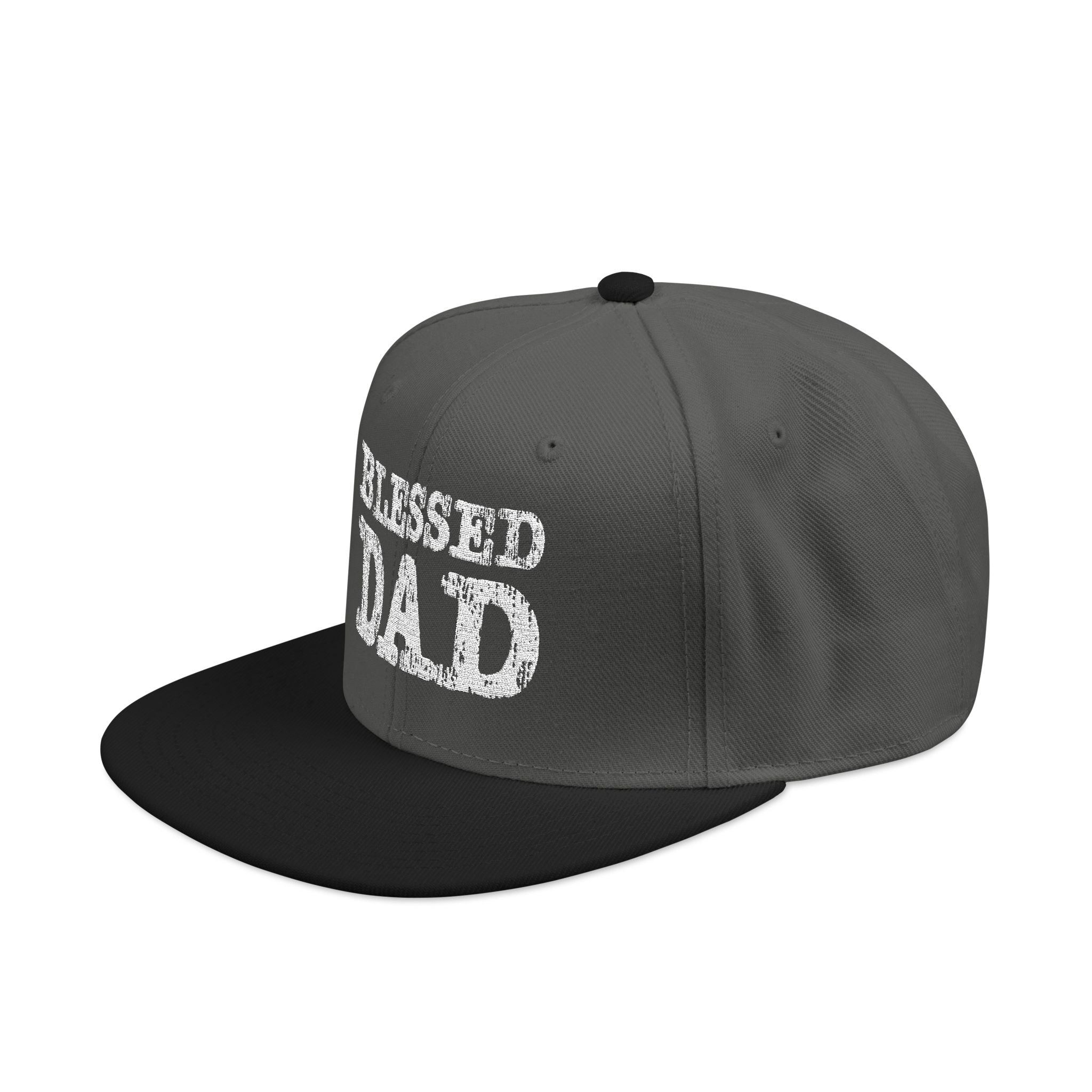 BLESSED DAD | Snapback Hat | Embroidered Cap for Father's Day, Gift for Dads, Trendy Father's Day Gift, Casual Everyday Wear
