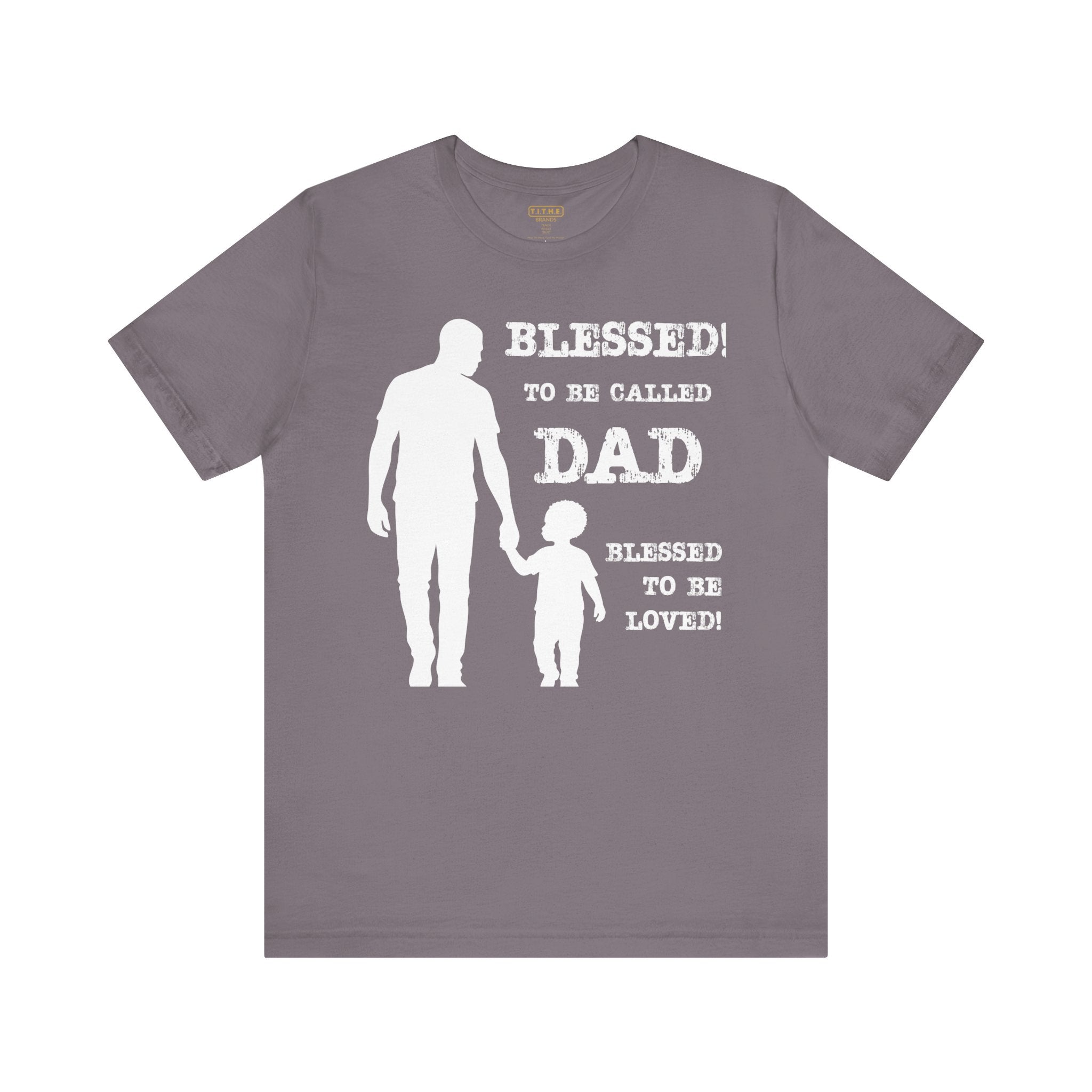 Blessed To Be Called Dad | Father's Day Tee | Black Father & Son | Gift for Dad, Christian Apparel, Family Shirt, Dad's Love Quote Tee