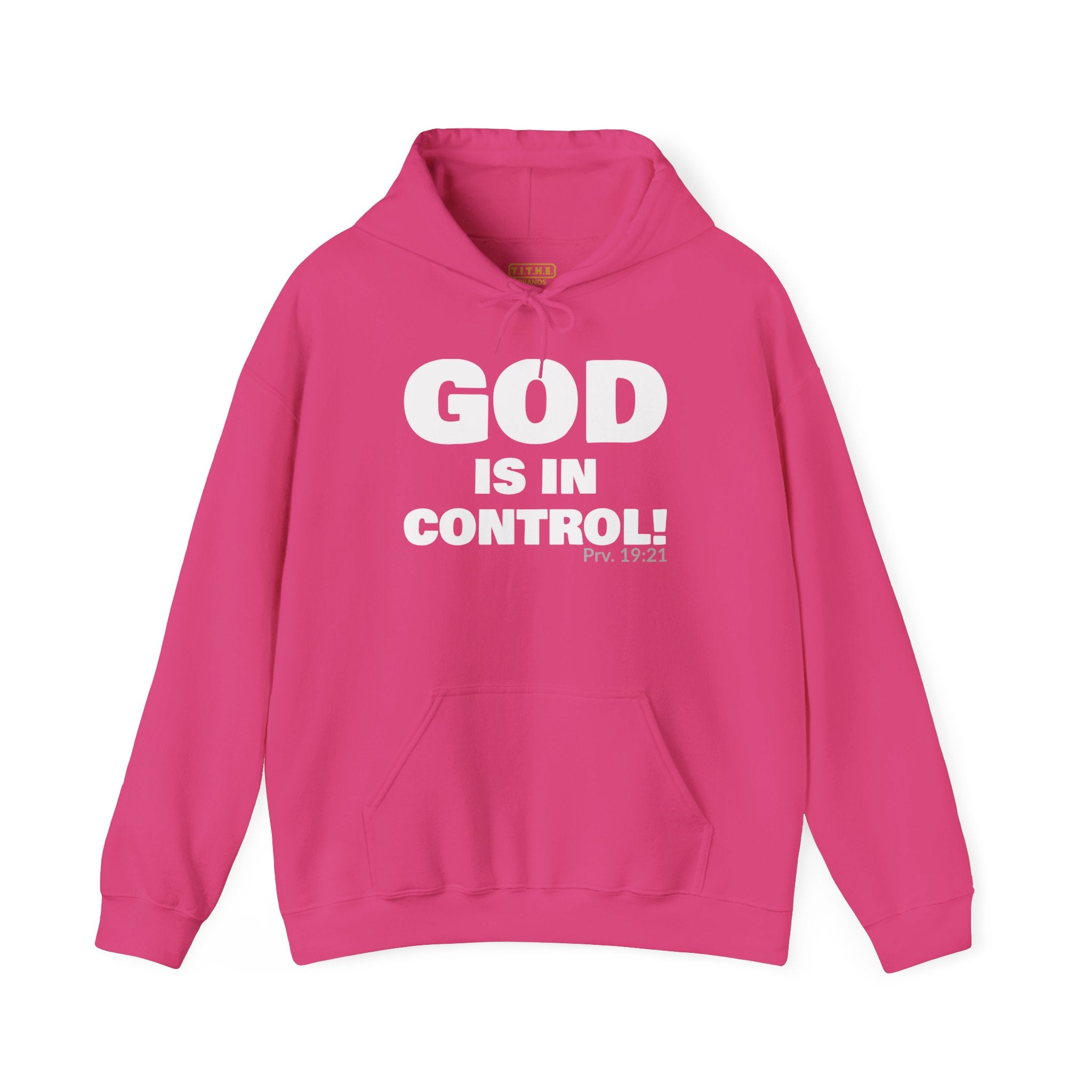 GOD IS IN CONTROL! Collection | Unisex Hoodie | (Proverbs 19:21 )