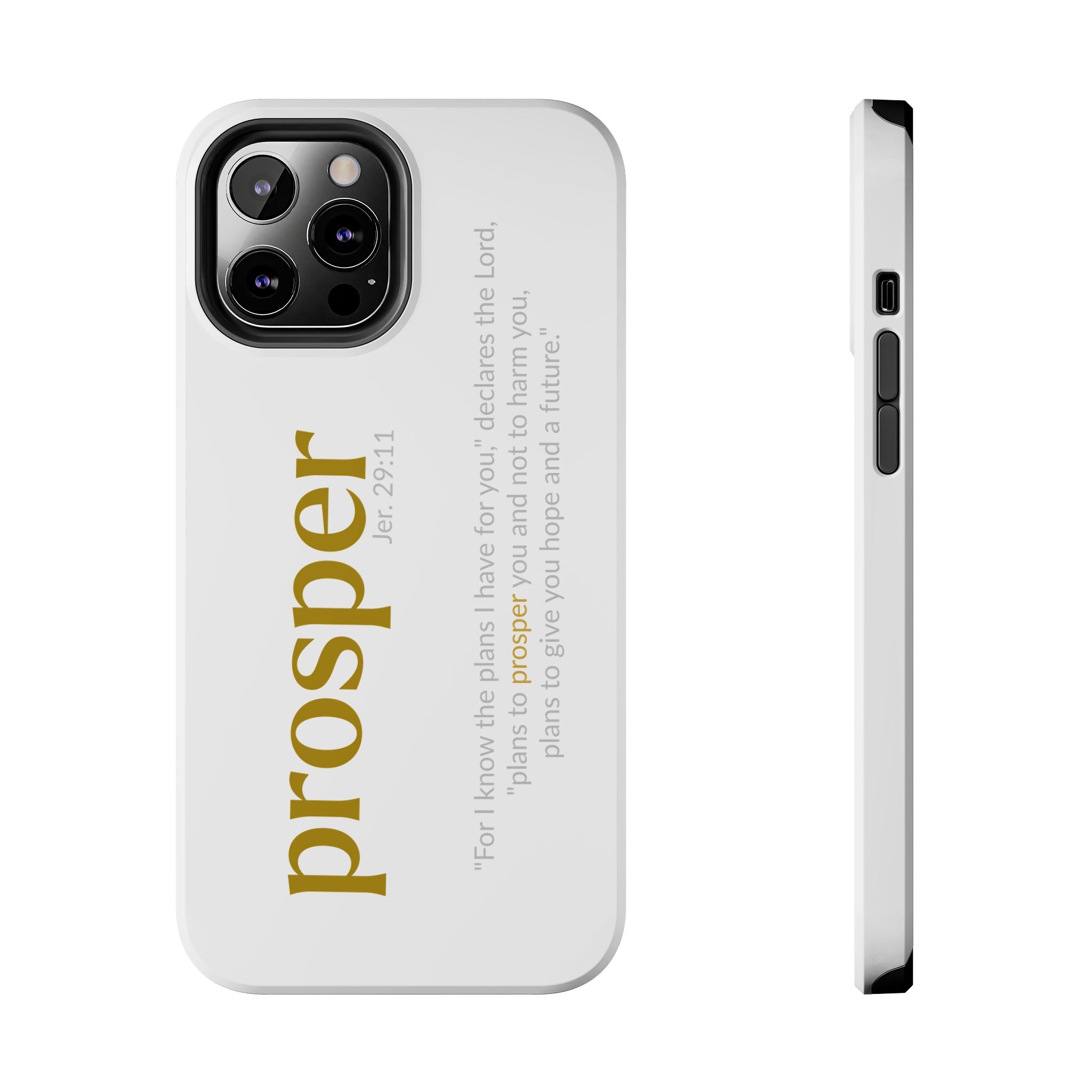 PROSPER 29:11 COLLECTION | Tough Phone Case | (Jeremiah 29:11)