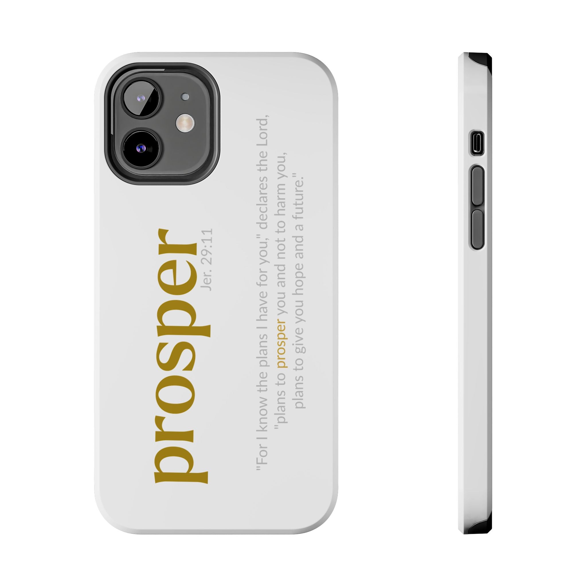 PROSPER 29:11 COLLECTION | Tough Phone Case | (Jeremiah 29:11)