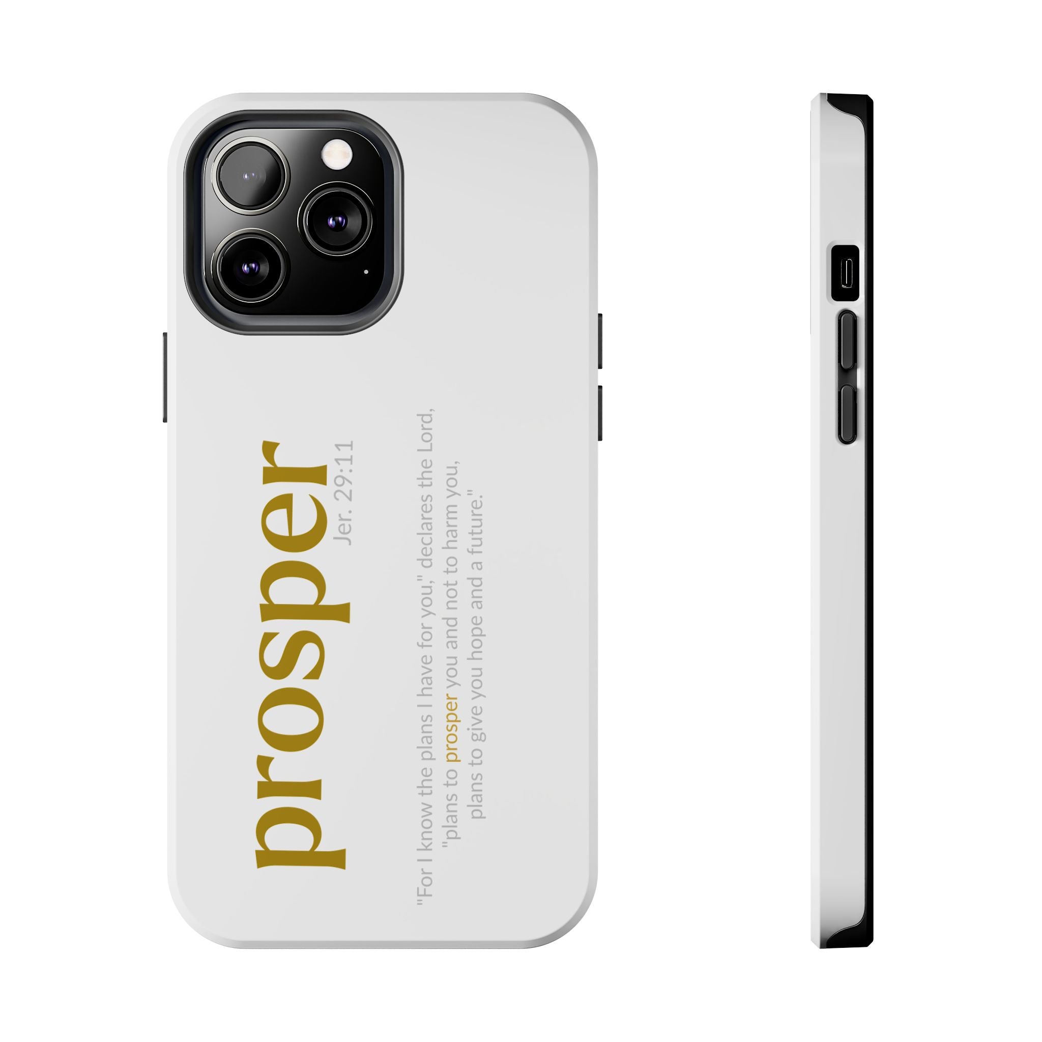 PROSPER 29:11 COLLECTION | Tough Phone Case | (Jeremiah 29:11)