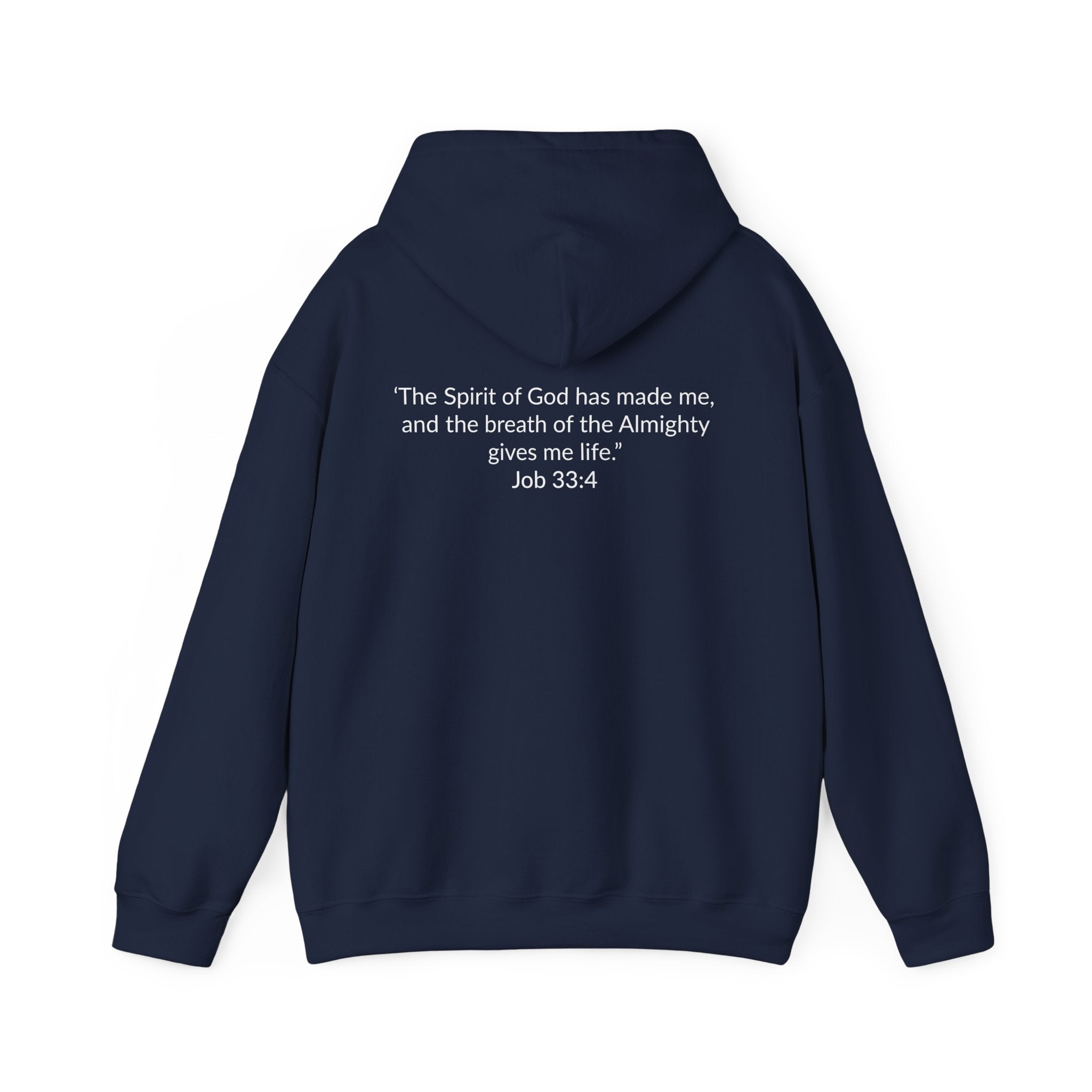 GOD MADE! Collection | Hoodie | (Job 33:4)
