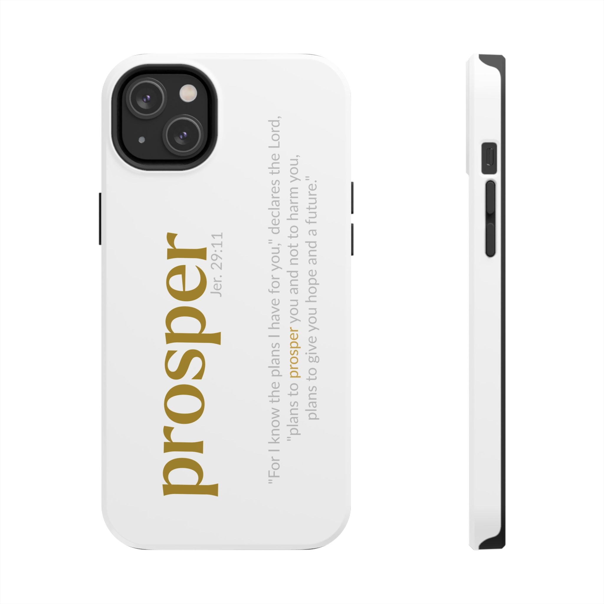 PROSPER 29:11 COLLECTION | Tough Phone Case | (Jeremiah 29:11)