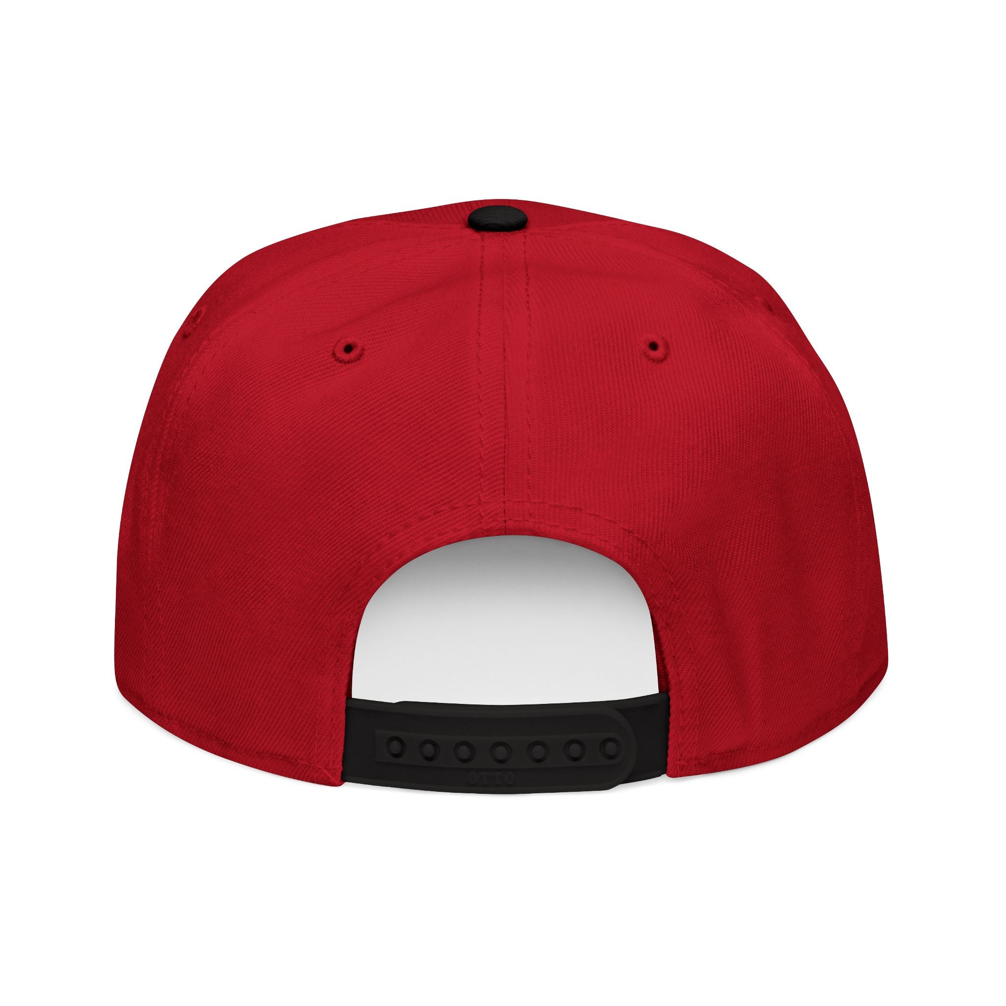 'GOD MADE!' | Embroidered Snapback Cap - (Job 33:4)- black
