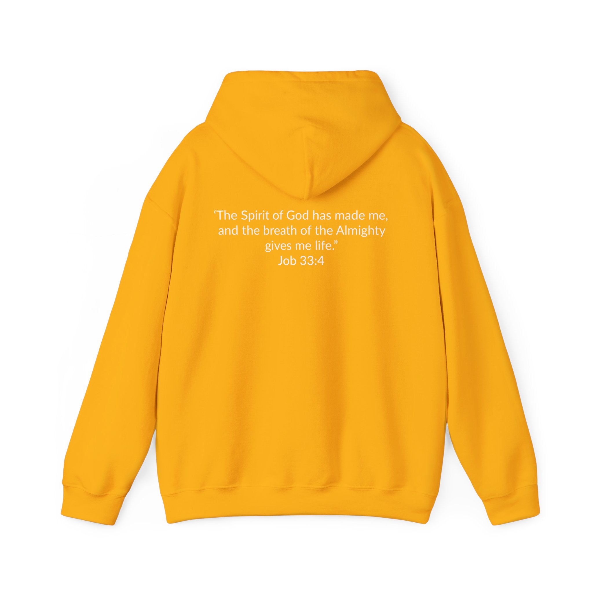 GOD MADE! Collection | Hoodie | (Job 33:4)