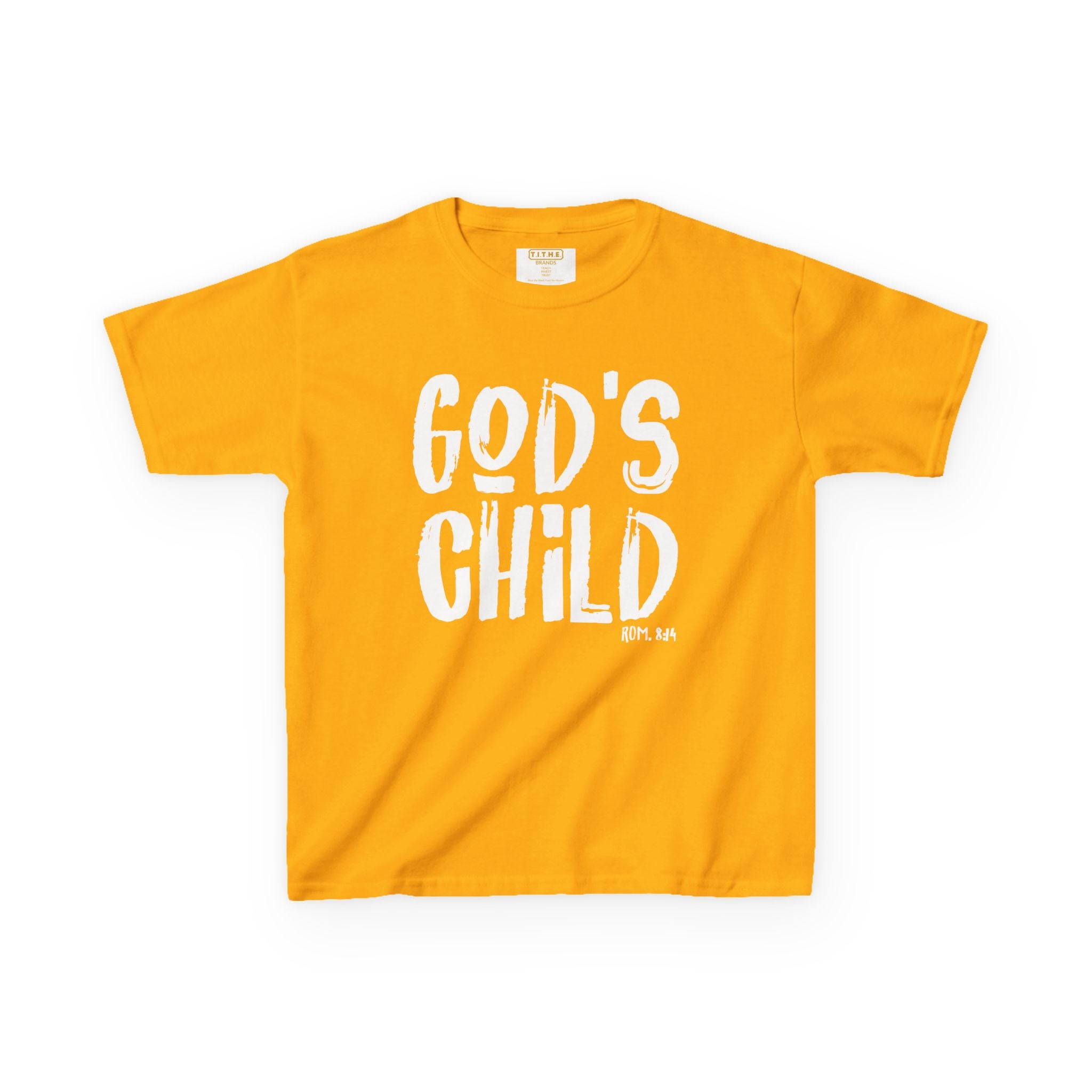 GOD'S CHILD! Collection | Inspirational Youth Tee-Shirt | (Romans 8:14)