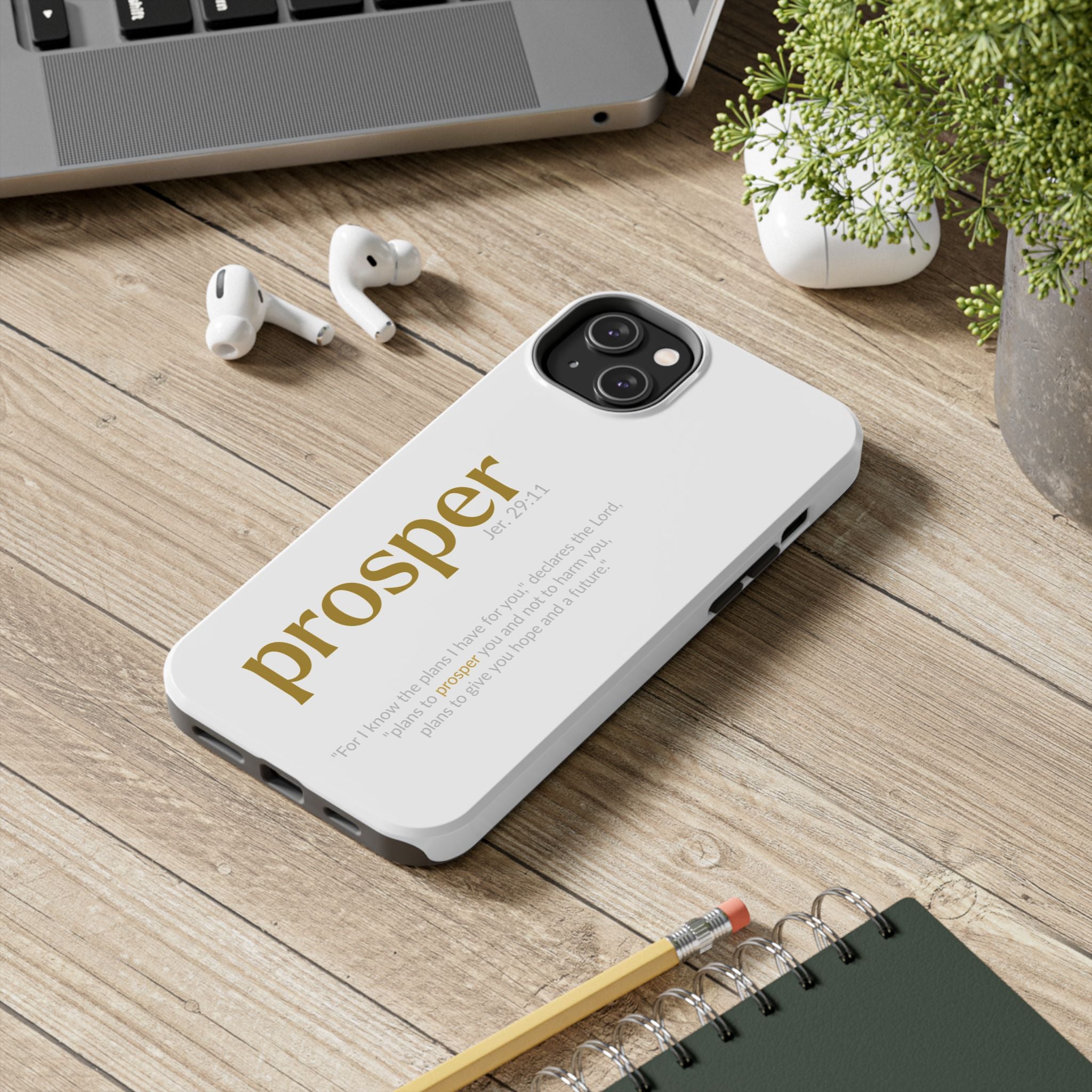 PROSPER 29:11 COLLECTION | Tough Phone Case | (Jeremiah 29:11)