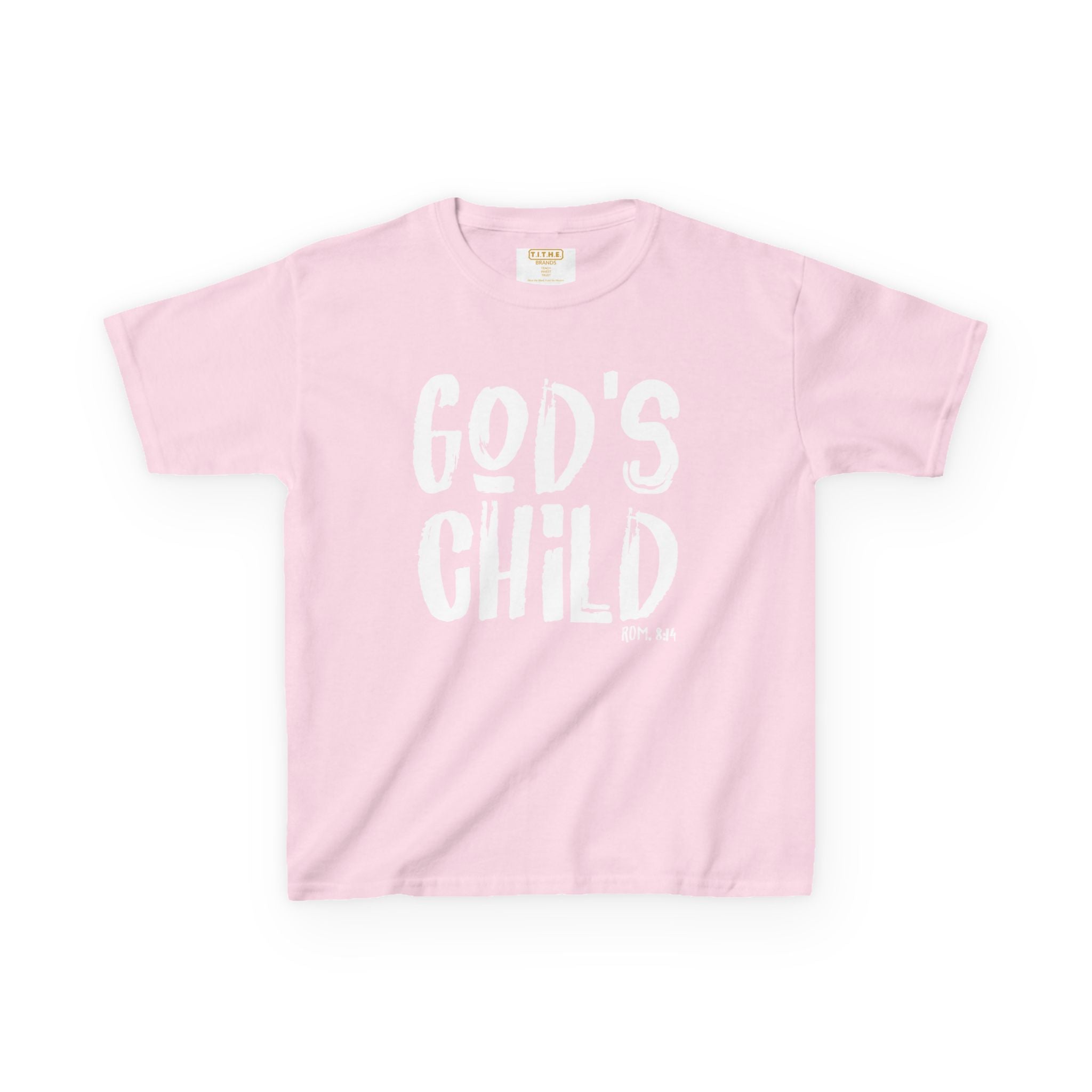 GOD'S CHILD! Collection | Inspirational Youth Tee-Shirt | (Romans 8:14)