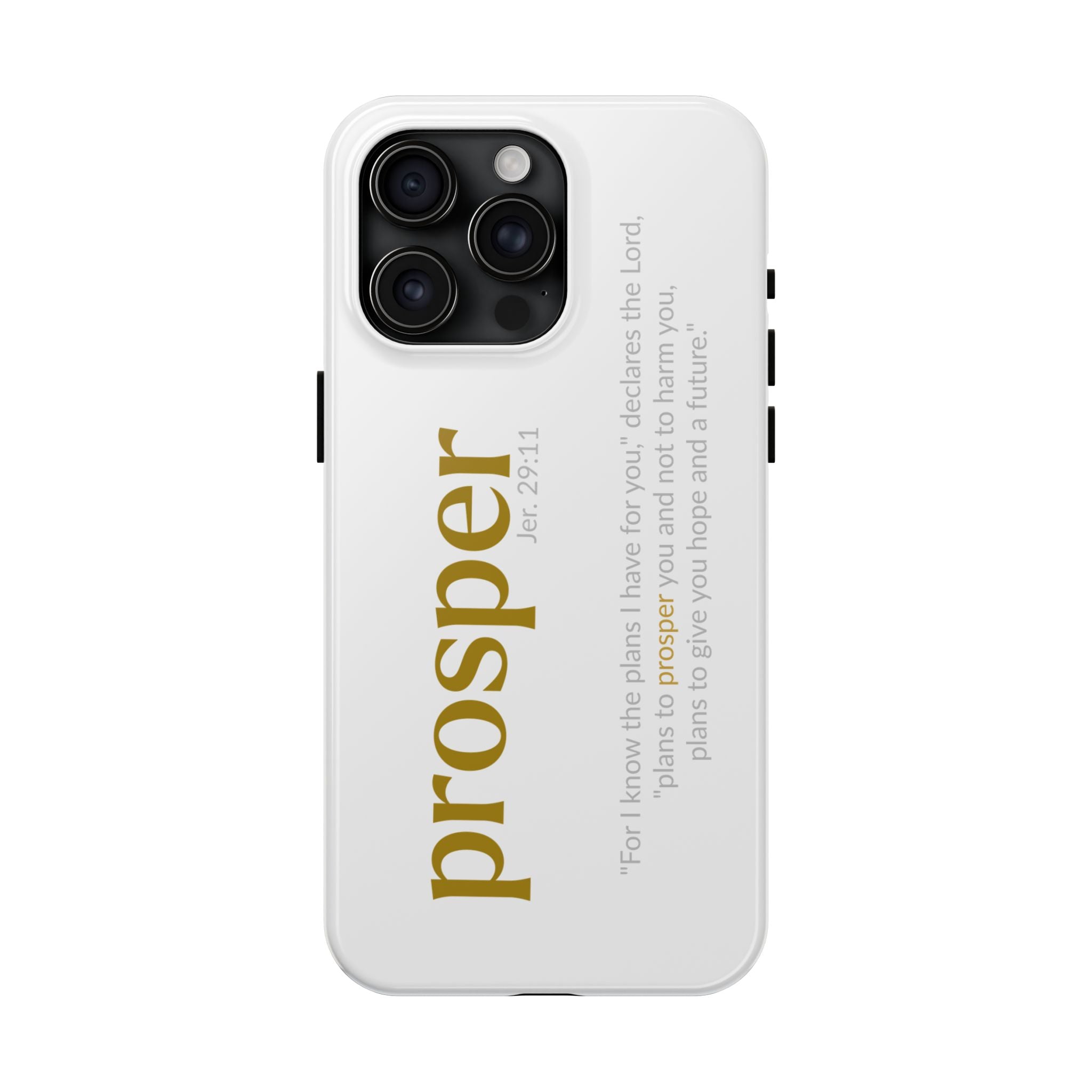 PROSPER 29:11 COLLECTION | Tough Phone Case | (Jeremiah 29:11)