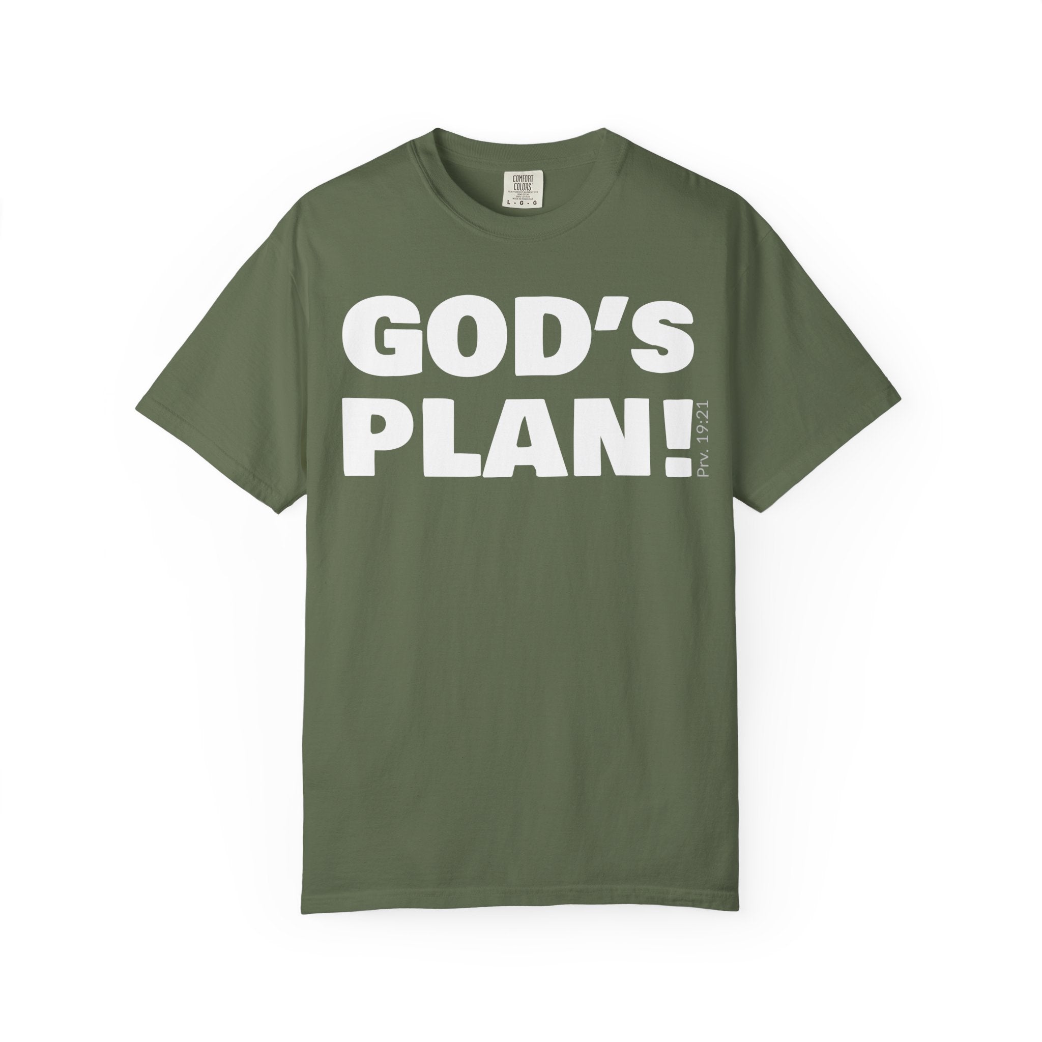 GOD'S PLAN! | Unisex T-Shirt | (Proverbs 19:21)