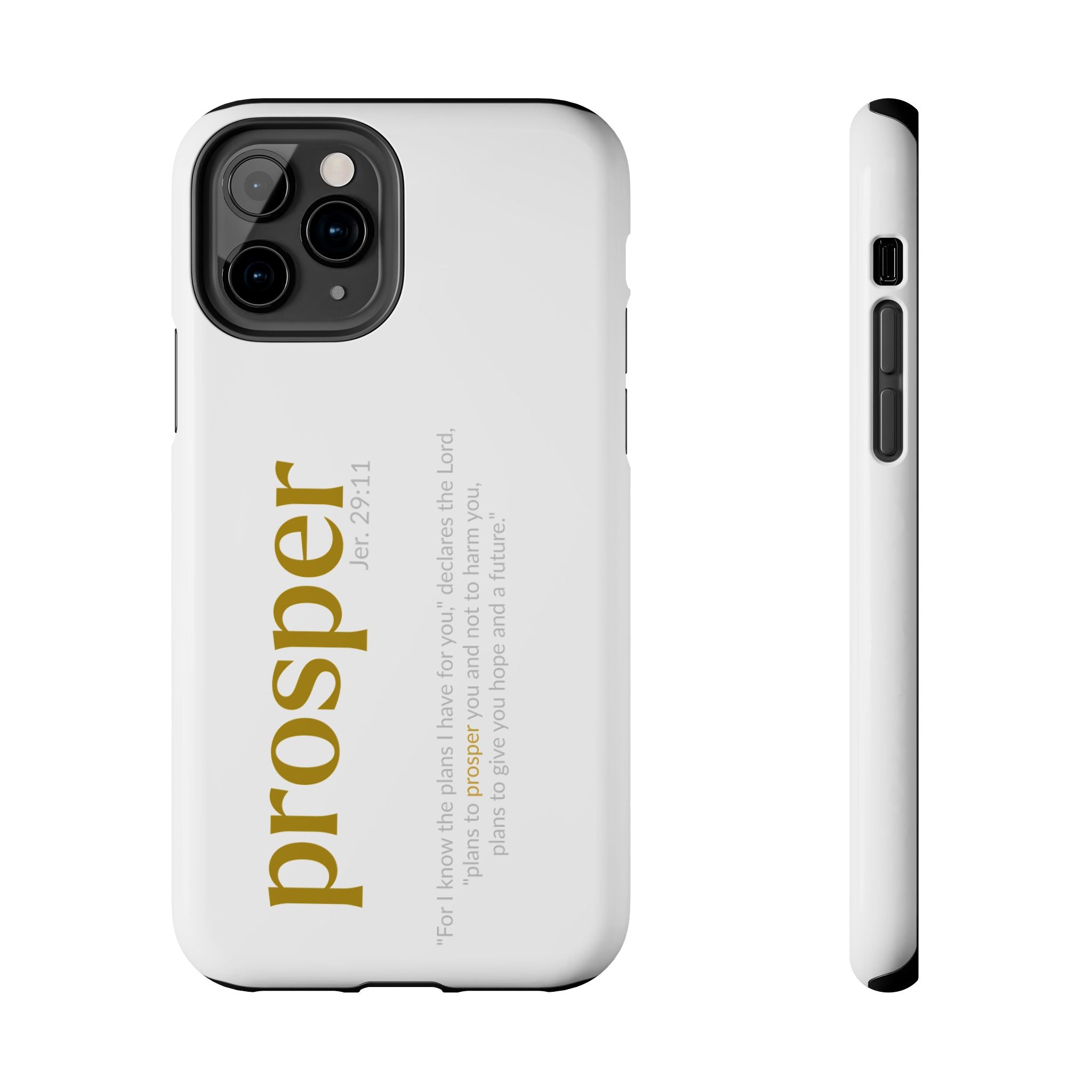 PROSPER 29:11 COLLECTION | Tough Phone Case | (Jeremiah 29:11)