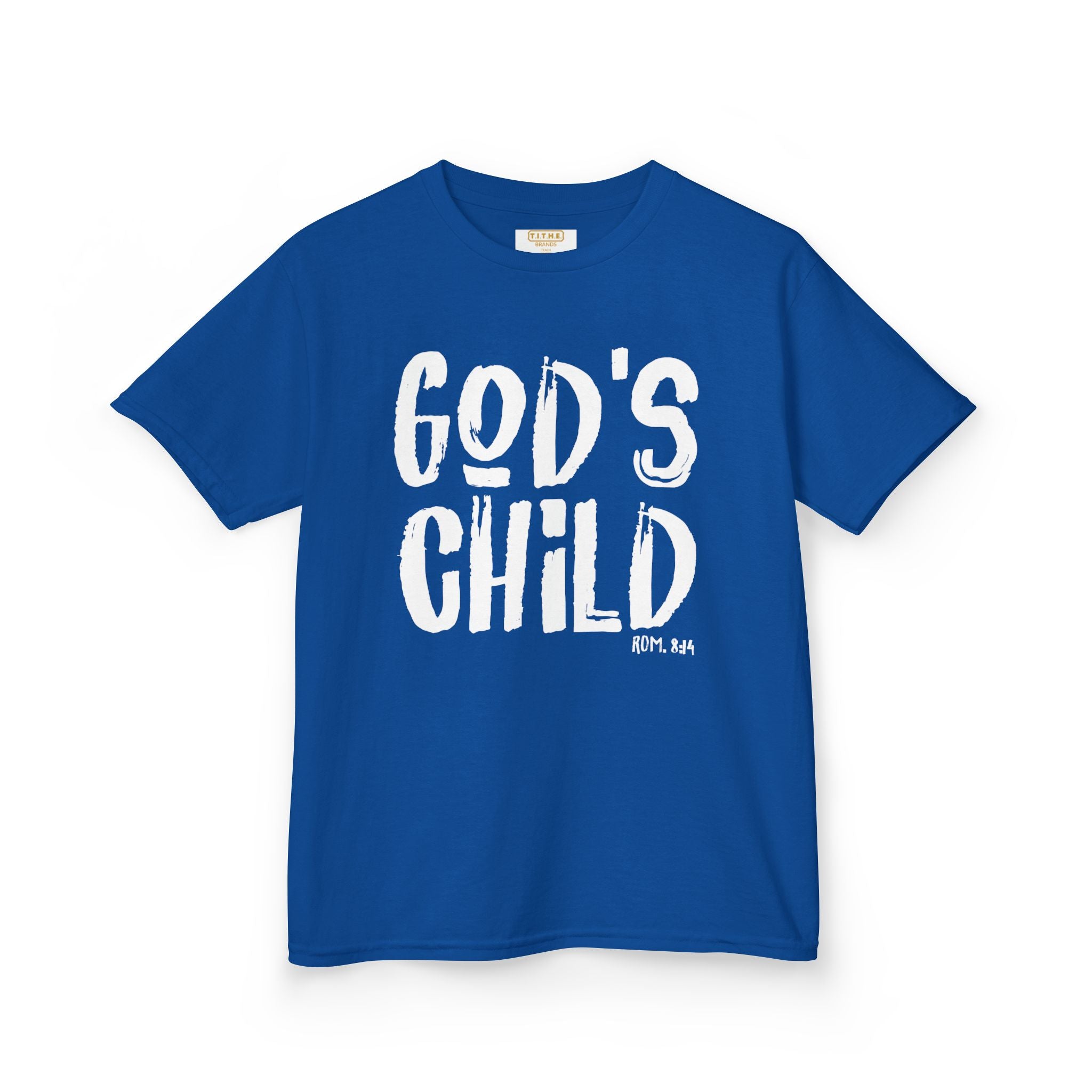 GOD'S CHILD! Collection | Inspirational Youth Tee-Shirt | (Romans 8:14)
