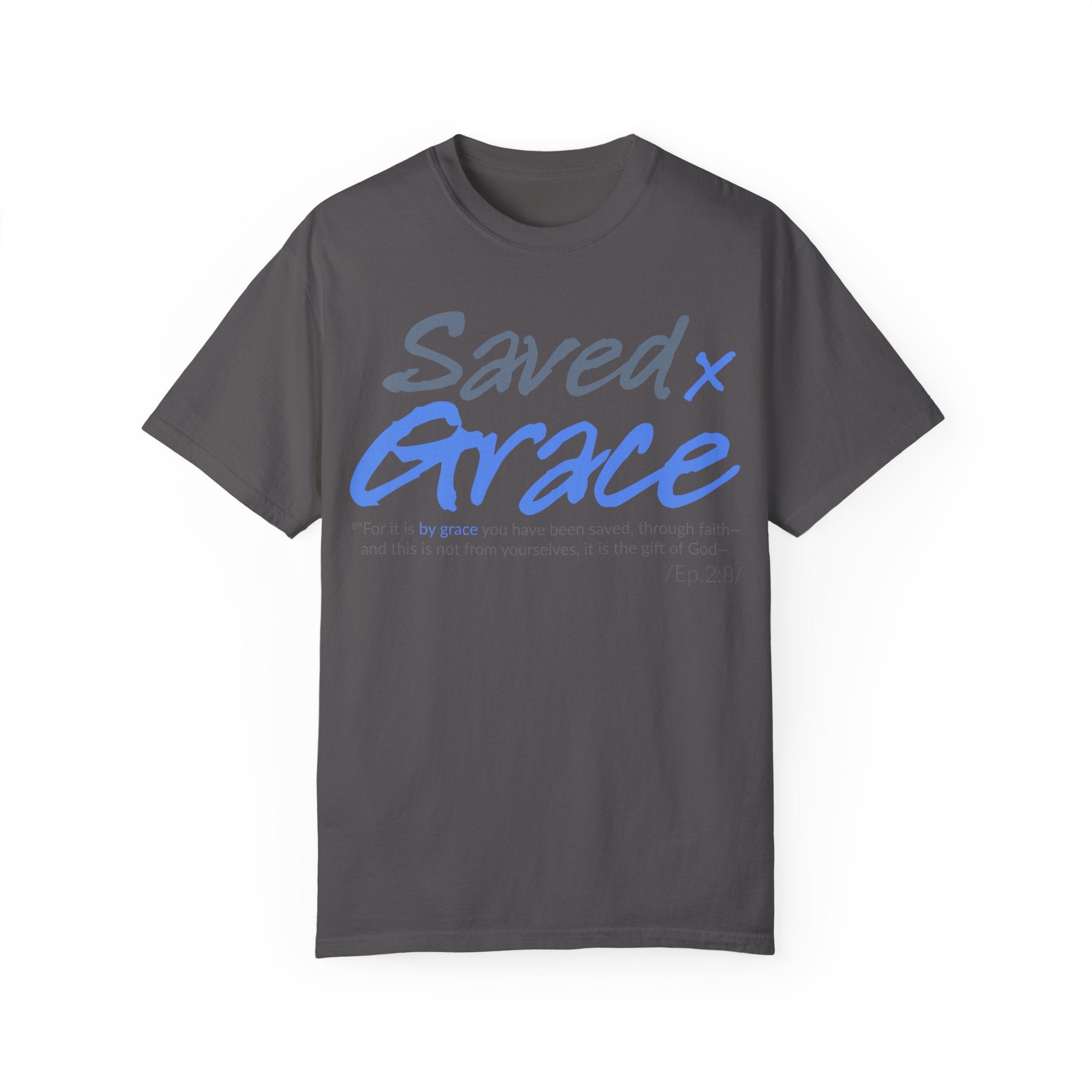 SAVED x GRACE Faithware Collection Unisex T-shirt | (Ephesians 2:8)