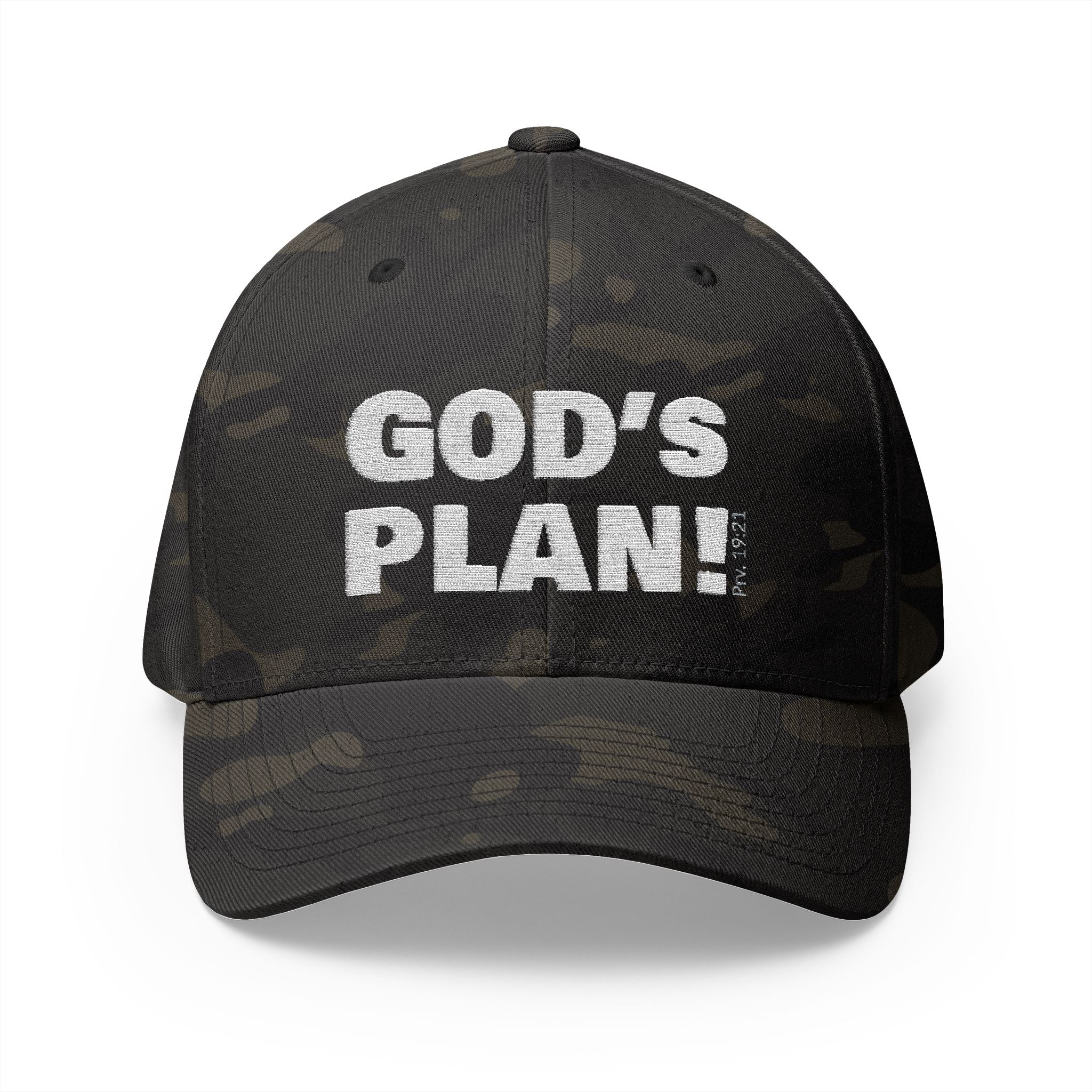 GOD's PLAN! | Embroidered Cap | Faith-Inspired Cap