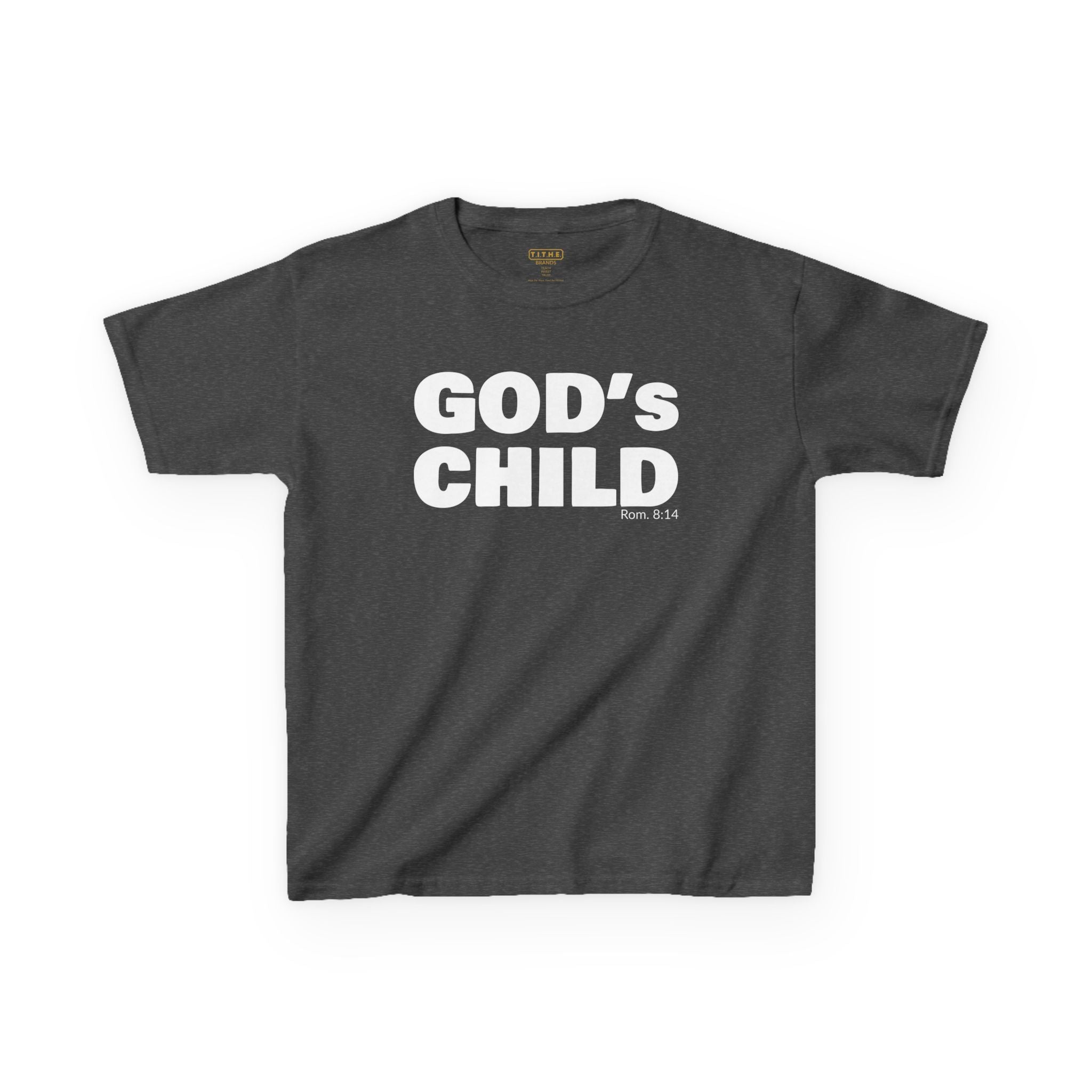 GOD'S CHILD! Collection | Inspirational Youth Tee-Shirt | (Romans 8:14)