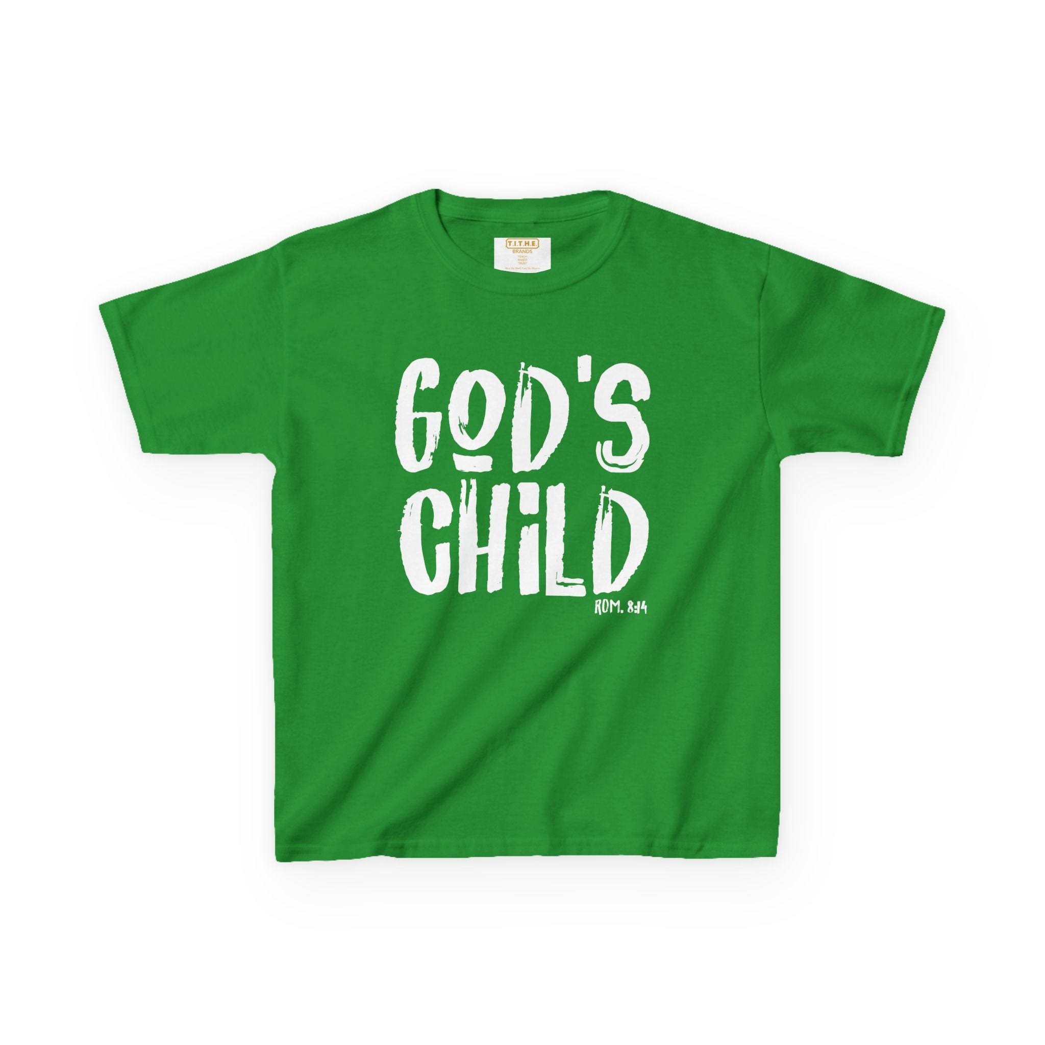 GOD'S CHILD! Collection | Inspirational Youth Tee-Shirt | (Romans 8:14)