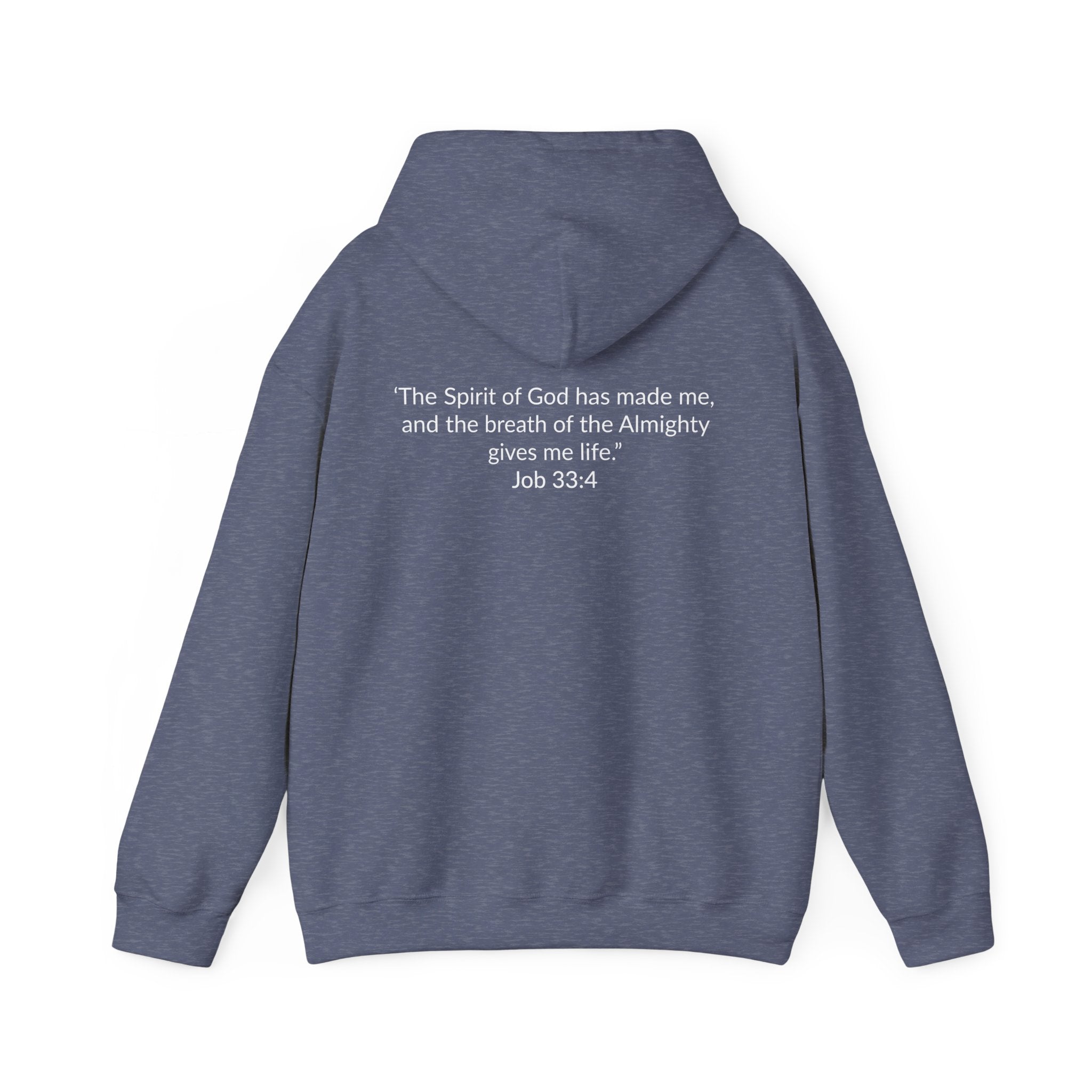 GOD MADE! Collection | Hoodie | (Job 33:4)