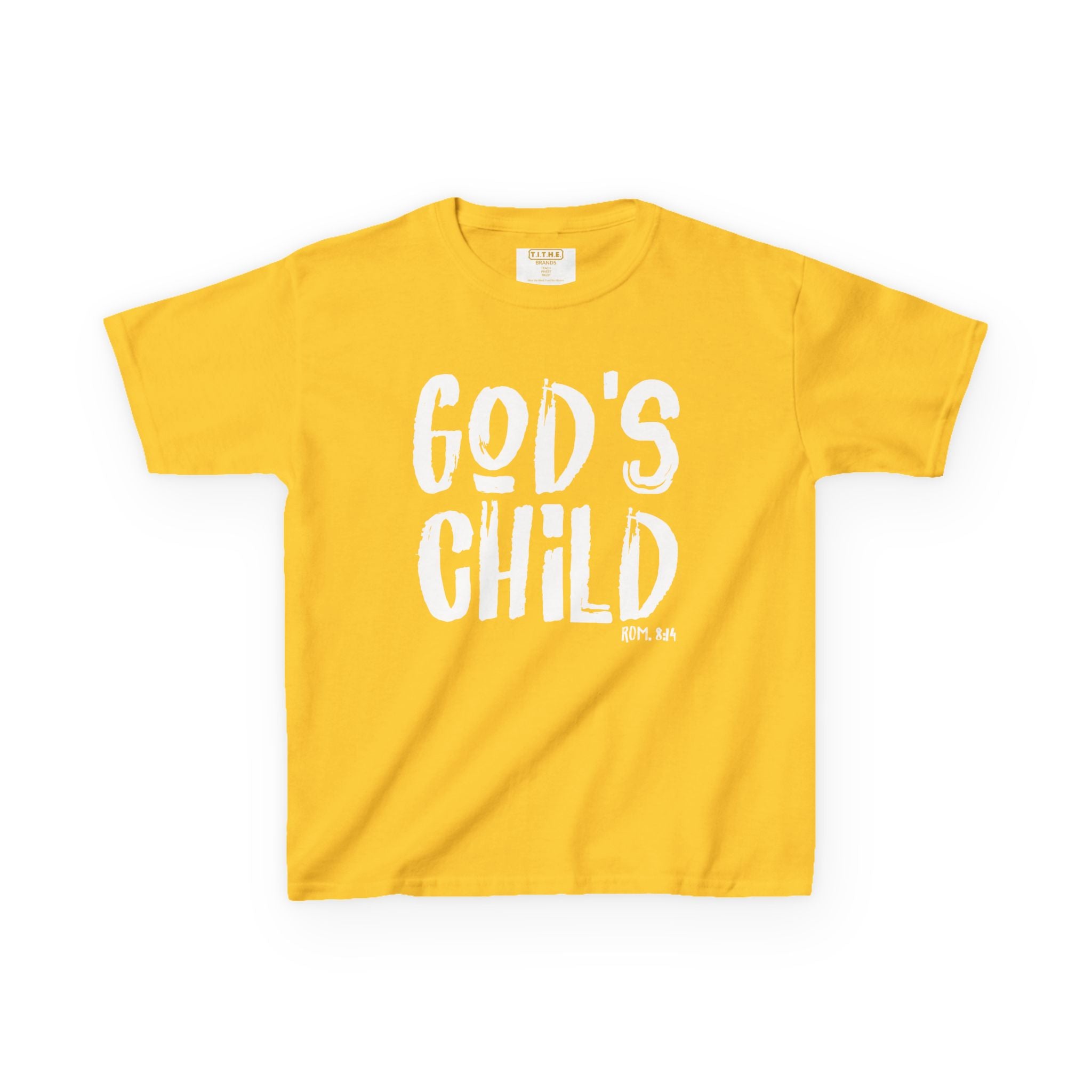 GOD'S CHILD! Collection | Inspirational Youth Tee-Shirt | (Romans 8:14)