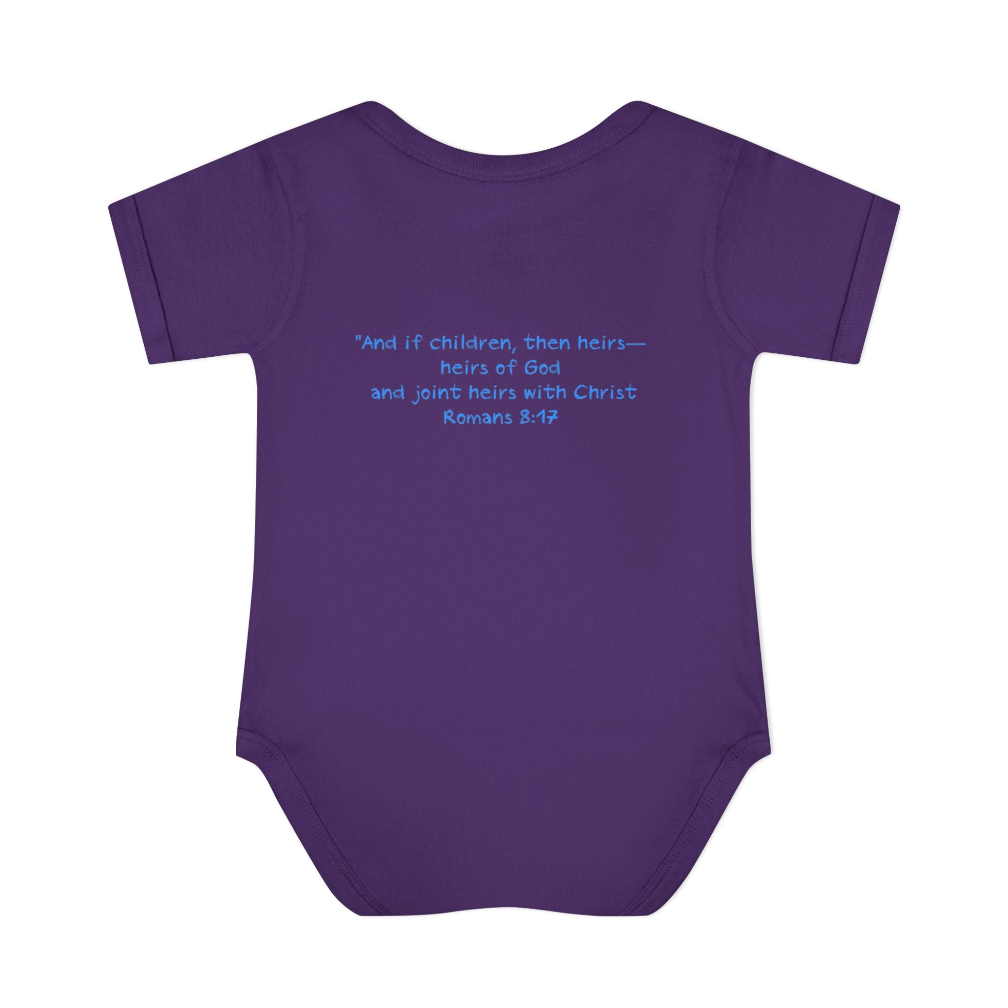 KINGDOM KID | Infant Bodysuit | Baby Heirs Collection (Romans 8:17)