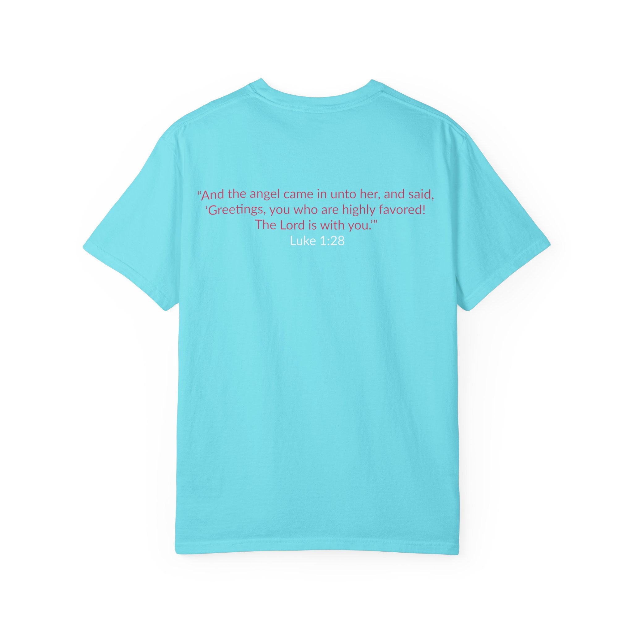 BLESSED! and Highly Favored! Collection | Women's Tee | (Luke 1:28)
