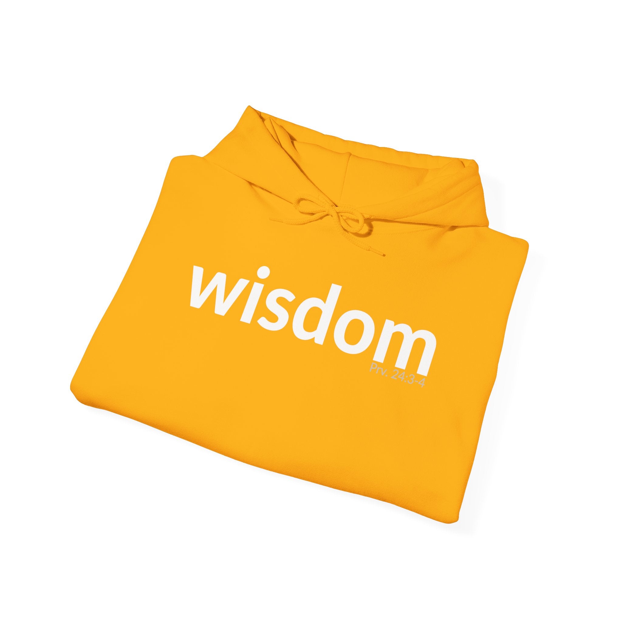 WISDOM | Faithware Collection – Hoodie | (Proverbs 24:3-4)