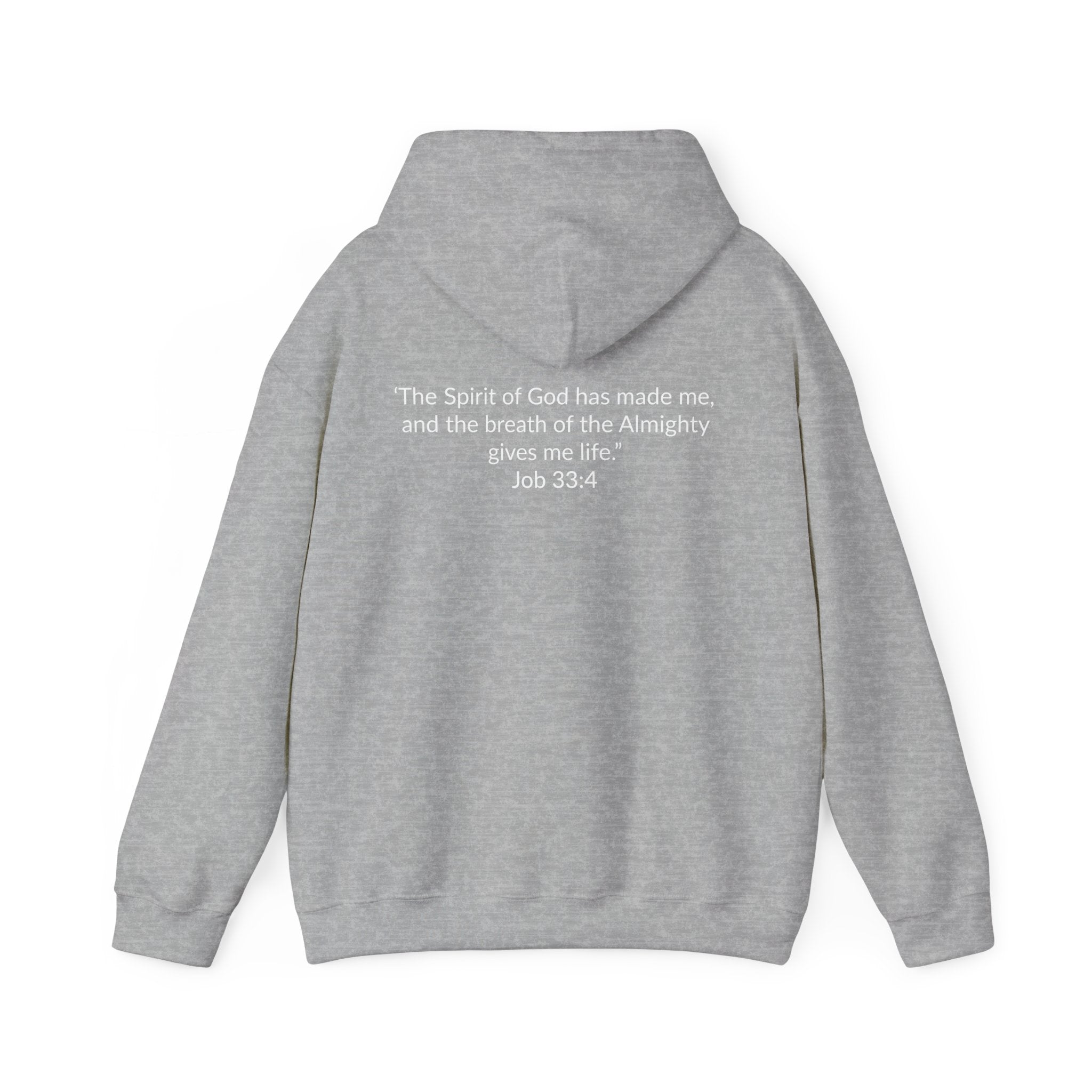 GOD MADE! Collection | Hoodie | (Job 33:4)