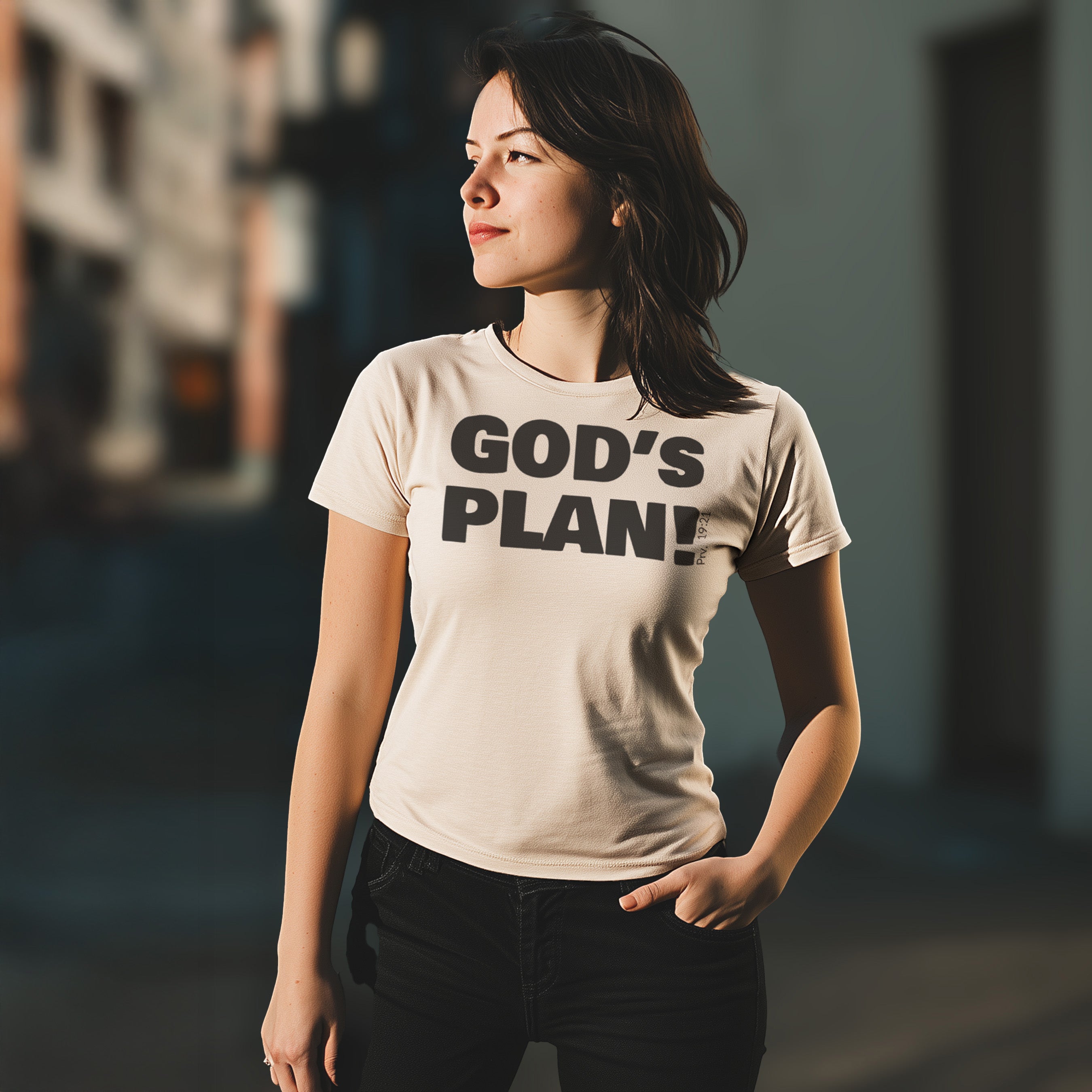 GOD'S PLAN! | Unisex T-Shirt | (Proverbs 19:21)