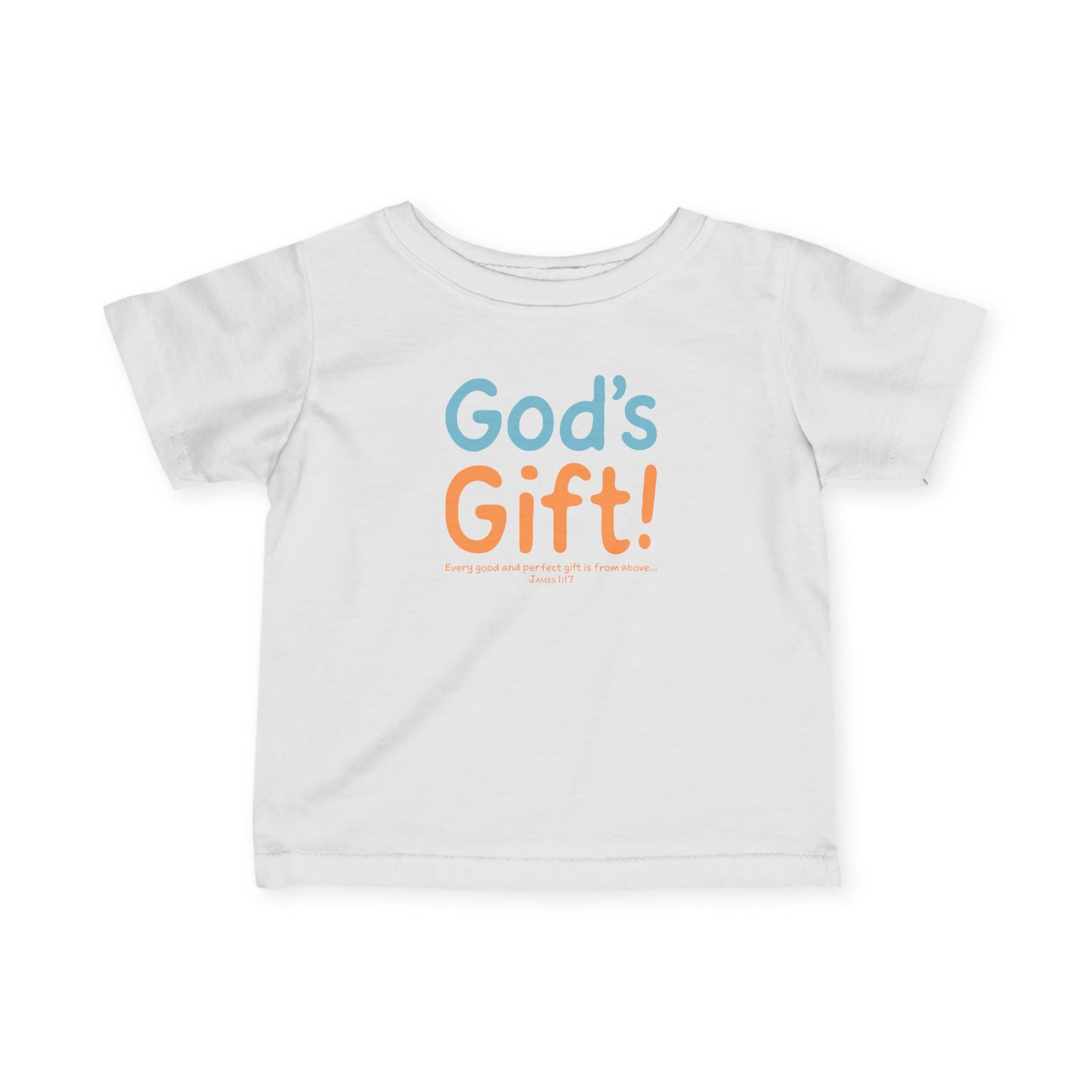GOD’S GIFT™ Toddler Tee – Every Good & Perfect Gift | James 1:17