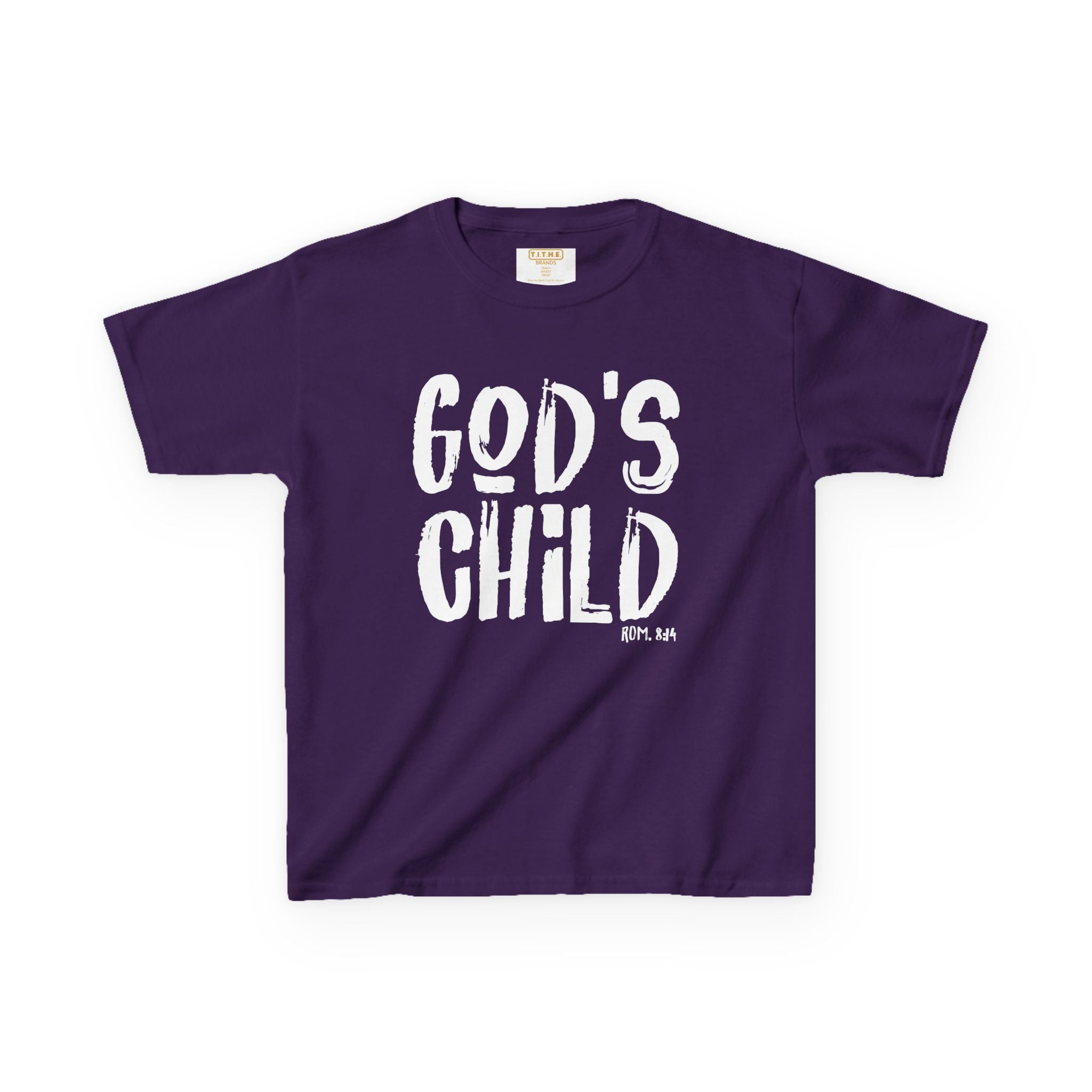 GOD'S CHILD! Collection | Inspirational Youth Tee-Shirt | (Romans 8:14)