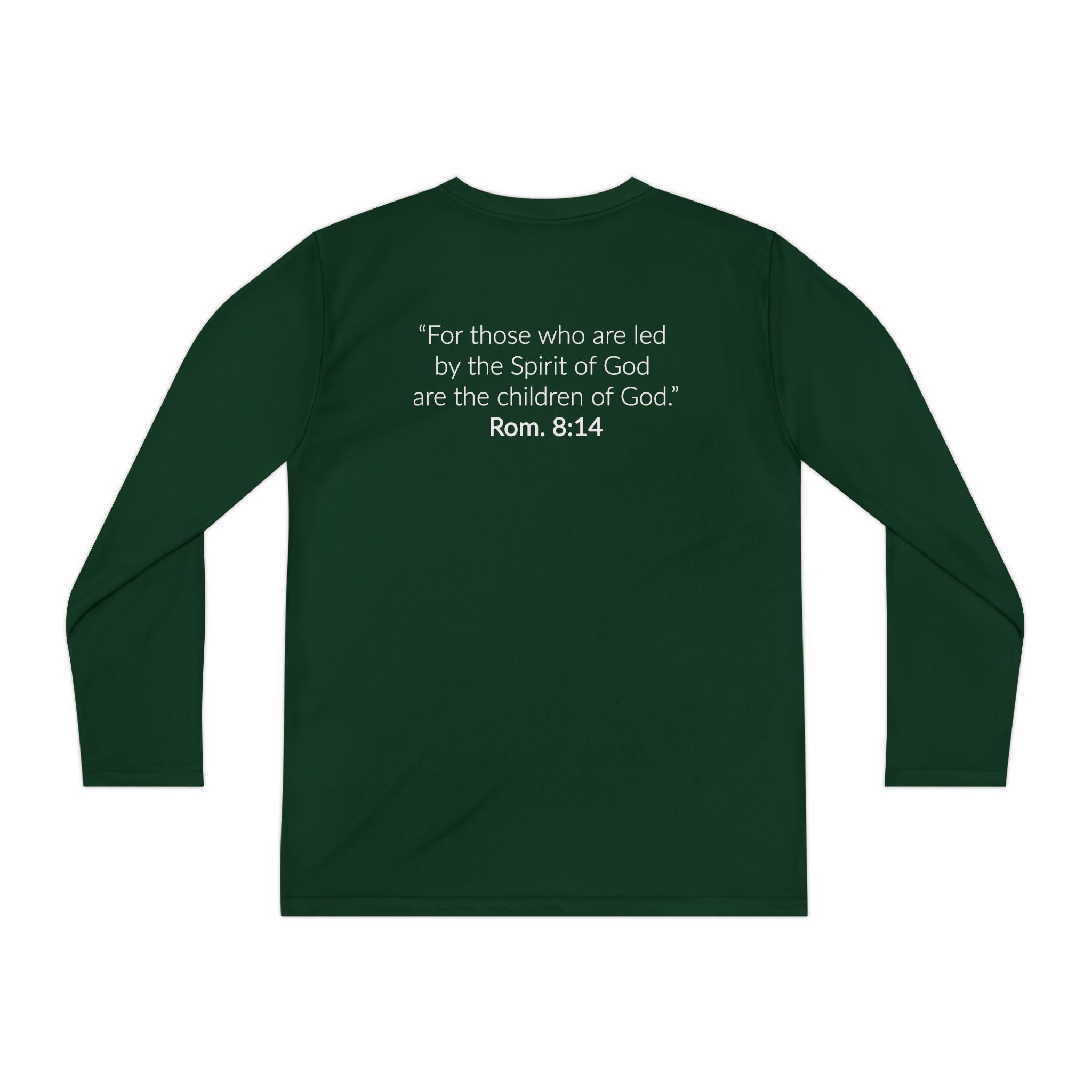 GOD'S CHILD! Collection Youth Long Sleeve Tee | (Romans 8:14)